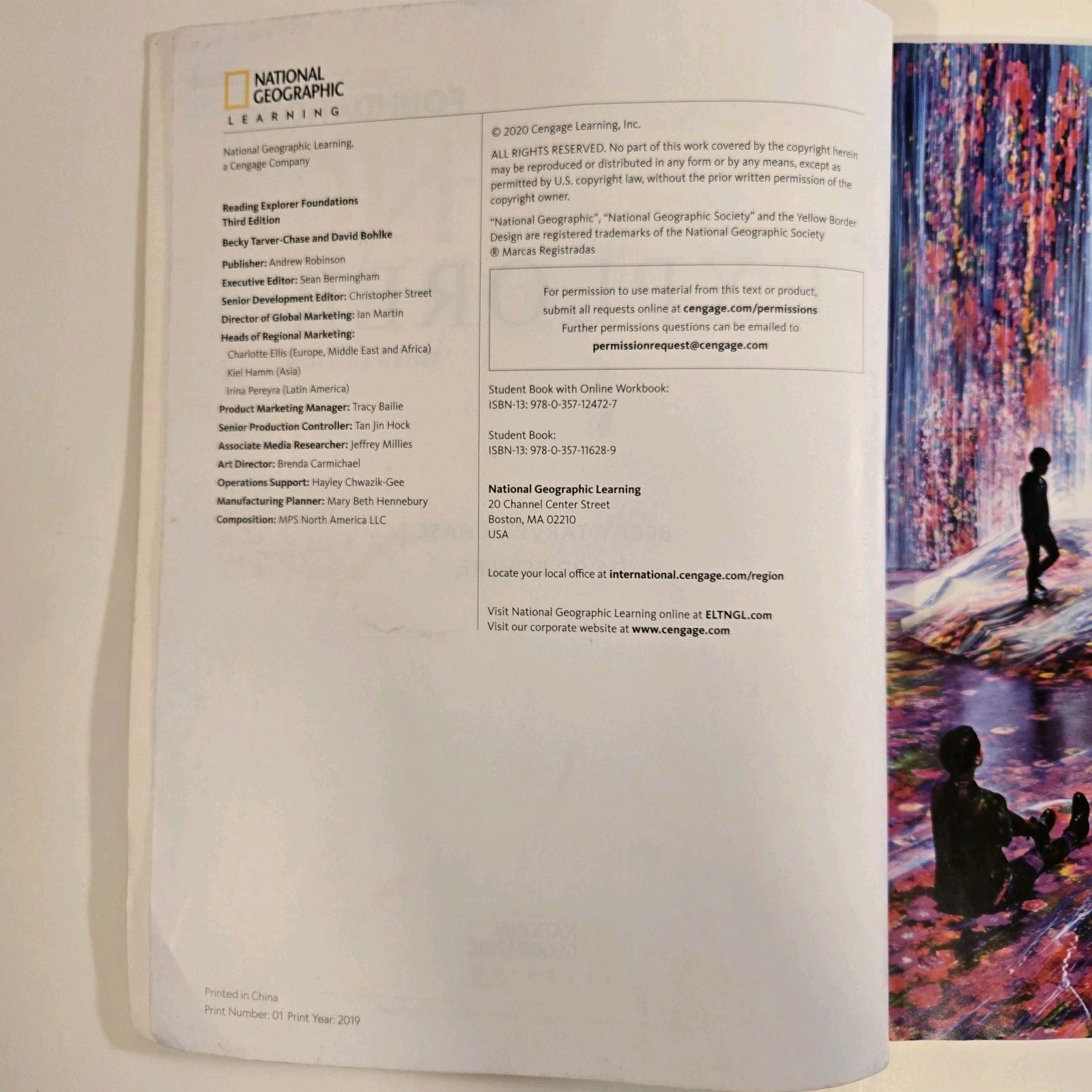Reading Explorer Foundations 3rd Edition ESL Student Book by National Geographic