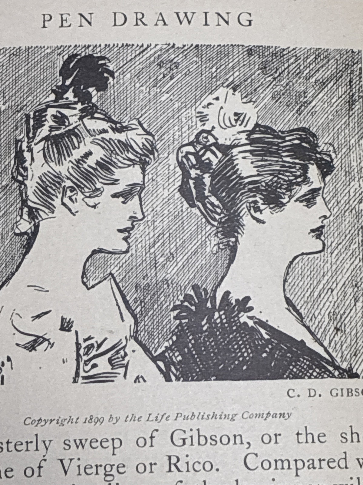 Pen Drawing: An Illustrated Treatise Charles D. Maginnis Rare Third Ed-1901 HB