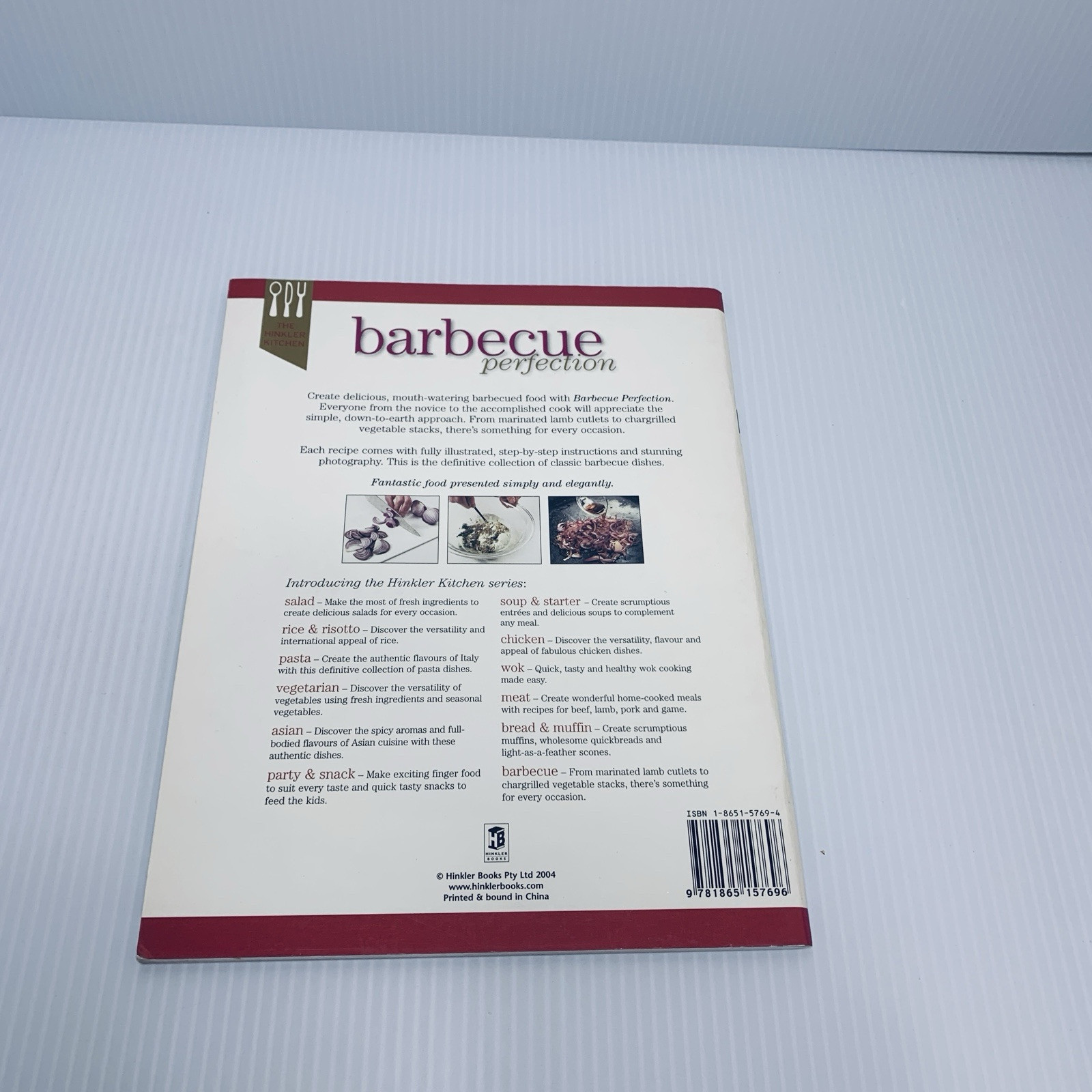 Barbecue Perfection 80 Page Recipe Book By The Hinkler Kitchen