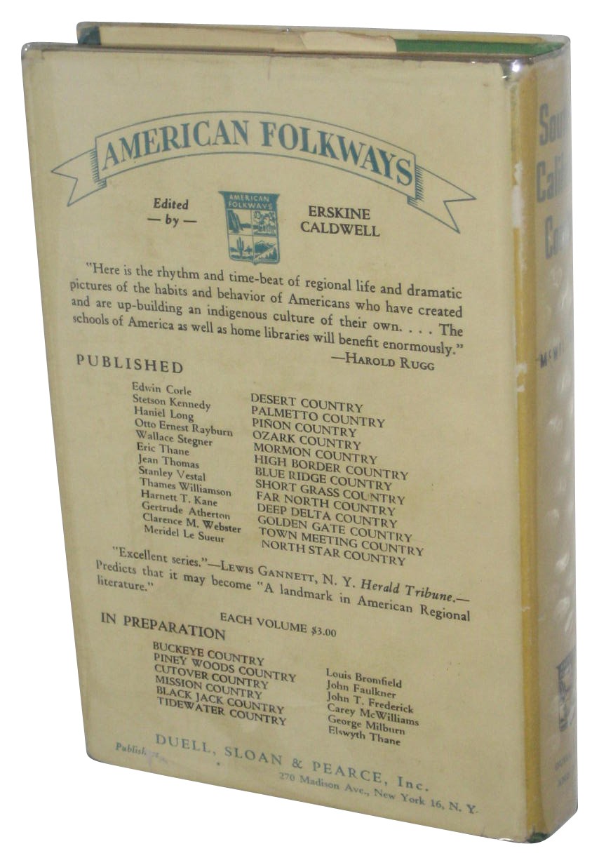 Southern California Country (2001) Hardcover Book – (1542-1840: Codes of Silenc