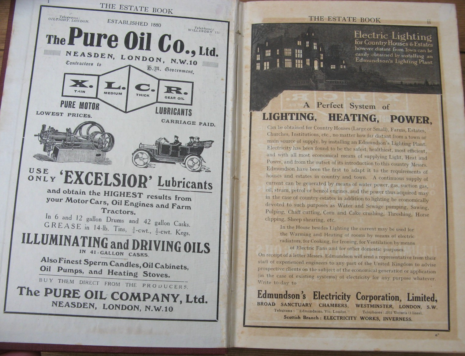 1919 The Country Gentlemen’s Estate Book