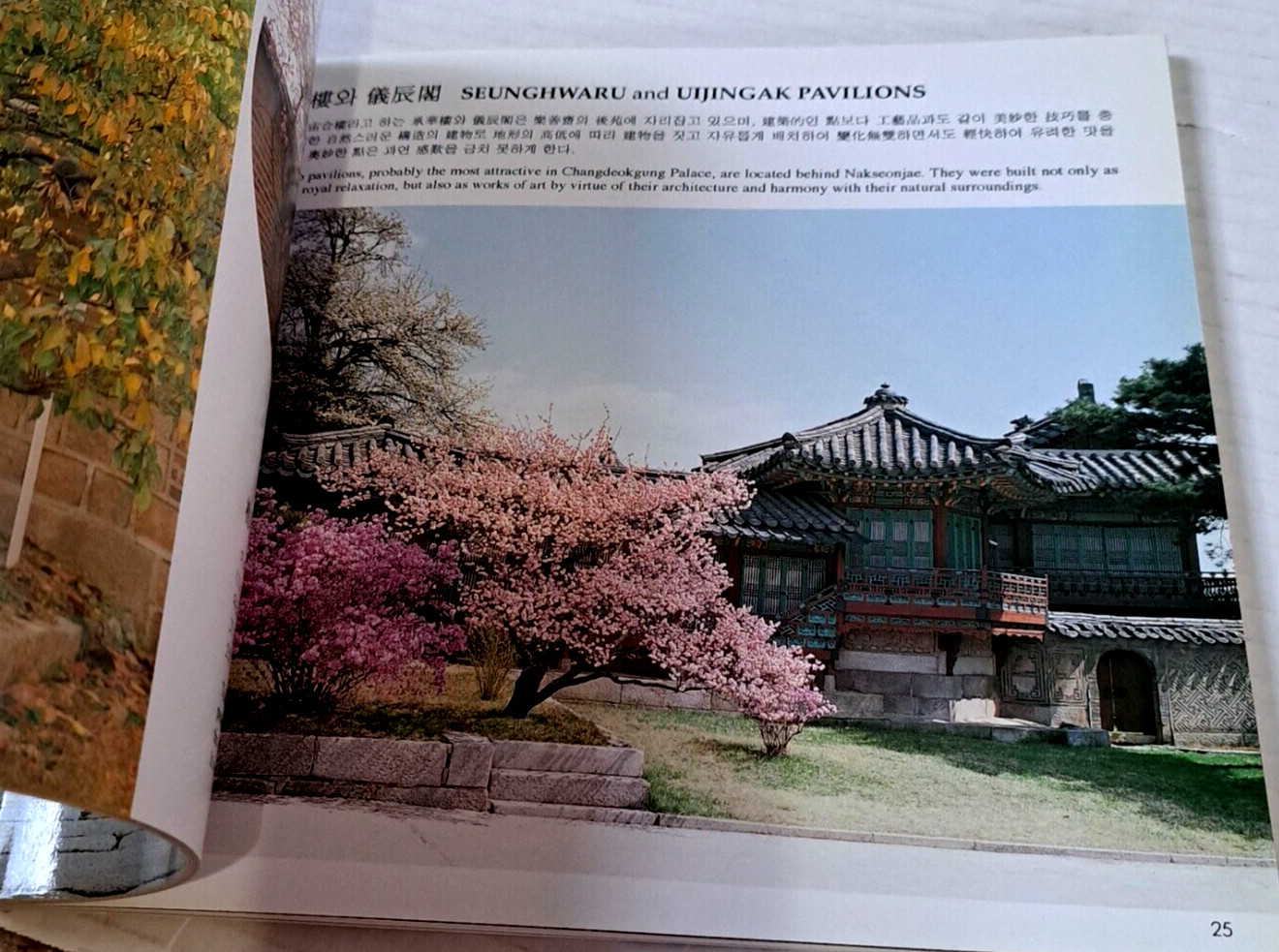 CHANGDEOKGUNG PALACE South Korea Tourist Souvenir BOOK ENGLISH Photos Tour Guide