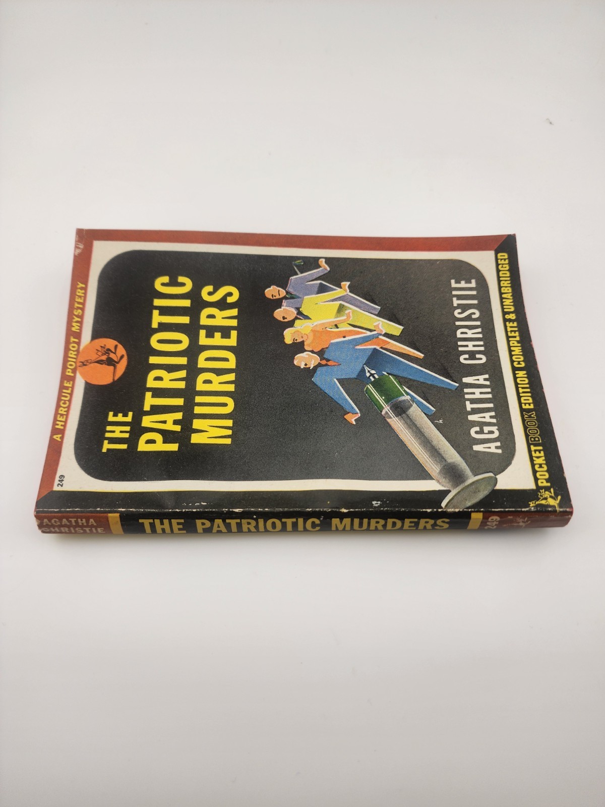 PATRIOTIC MURDERS Agatha Christie POCKET PB First Ed. 1st Print VINTAGE MYSTERY