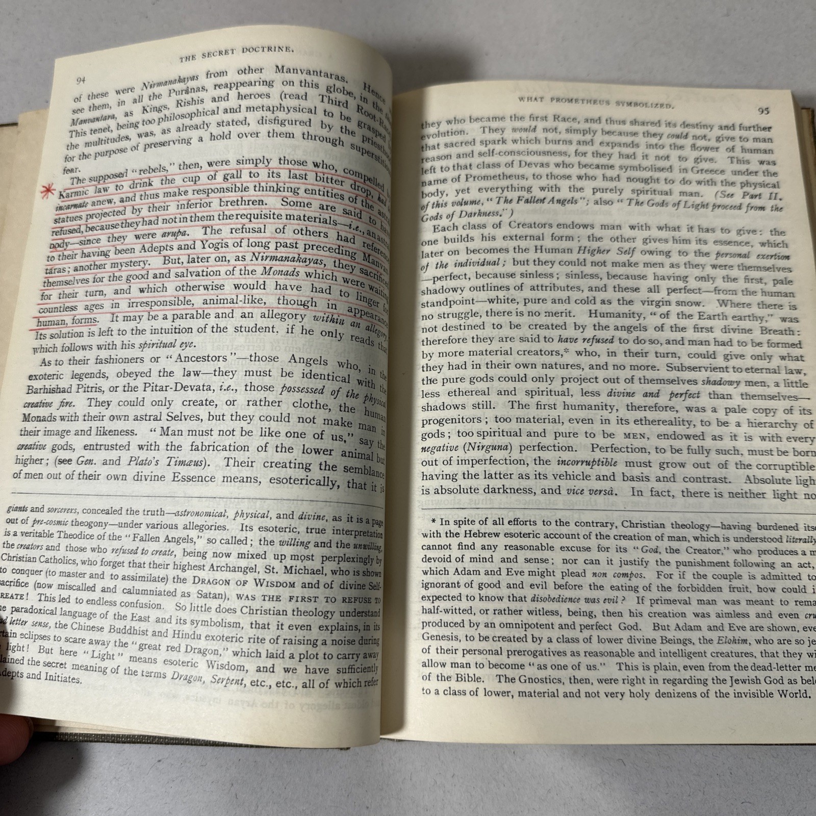 The Secret Doctrine HP Blavatsky 1888 First Edition Theosophy Book RARE Occult