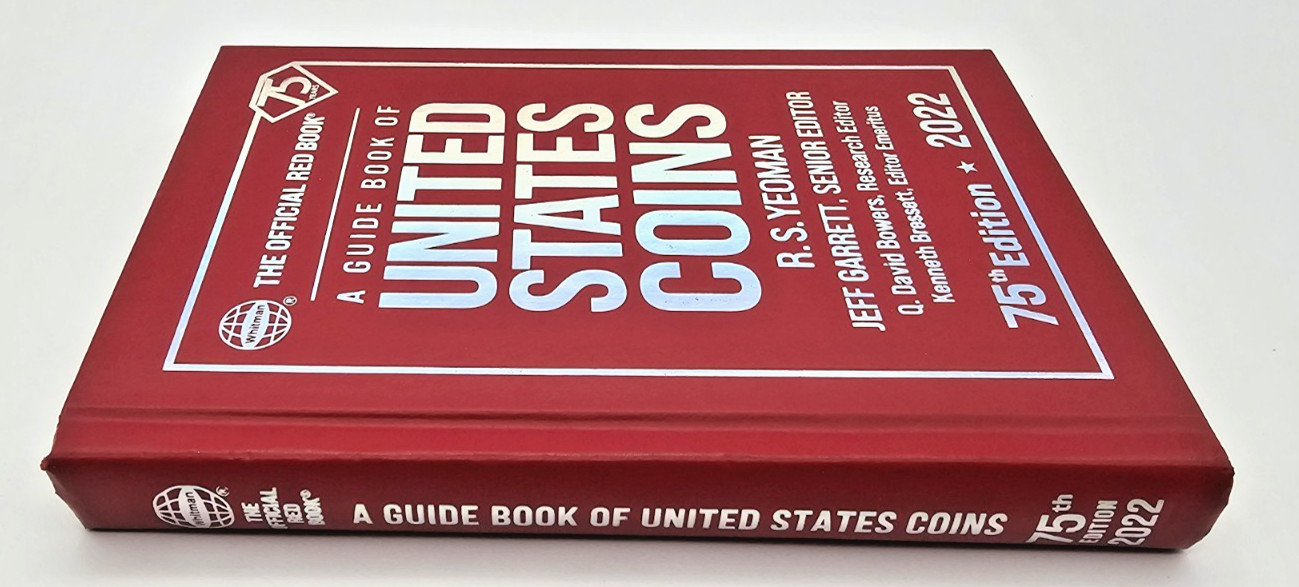 Official Red Book: A Guide Book of United States Coins 2022 75th Edition – New