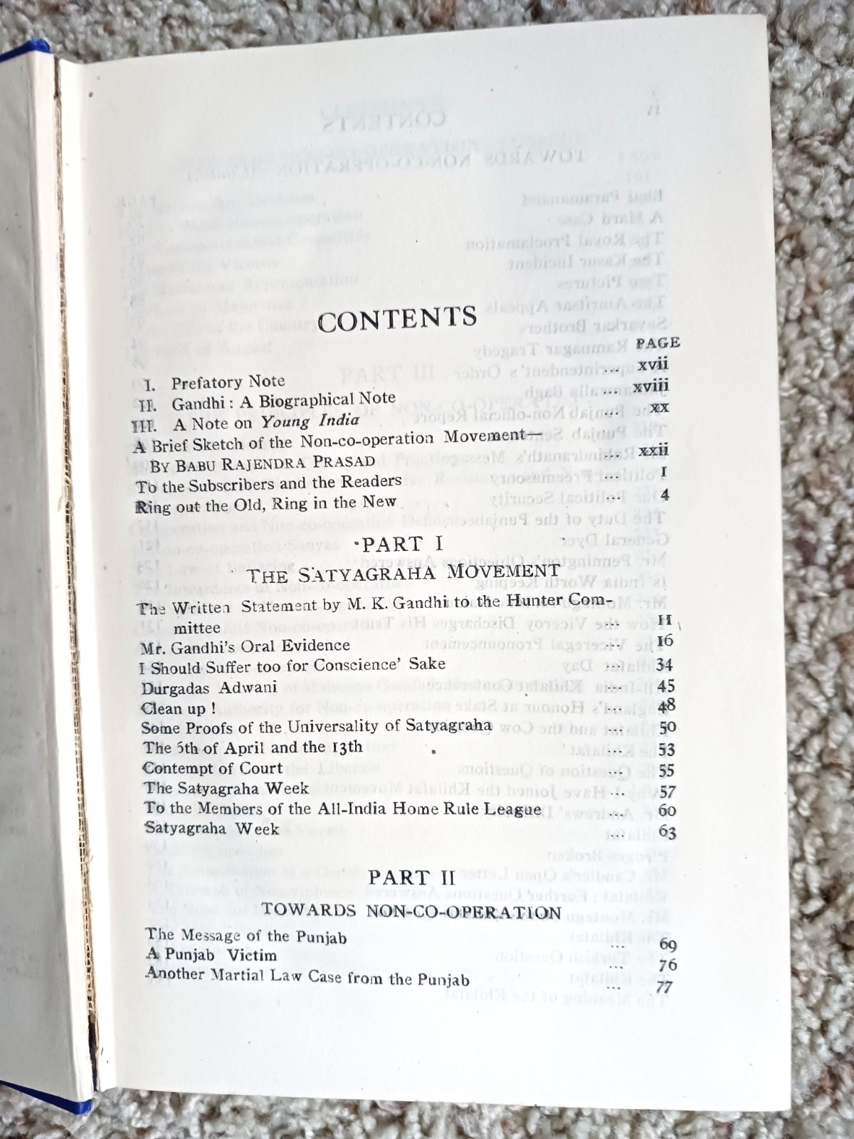 Young India 1919-1922 by Mahatma Gandhi/2nd. Ed. hardback Printed in India 1924