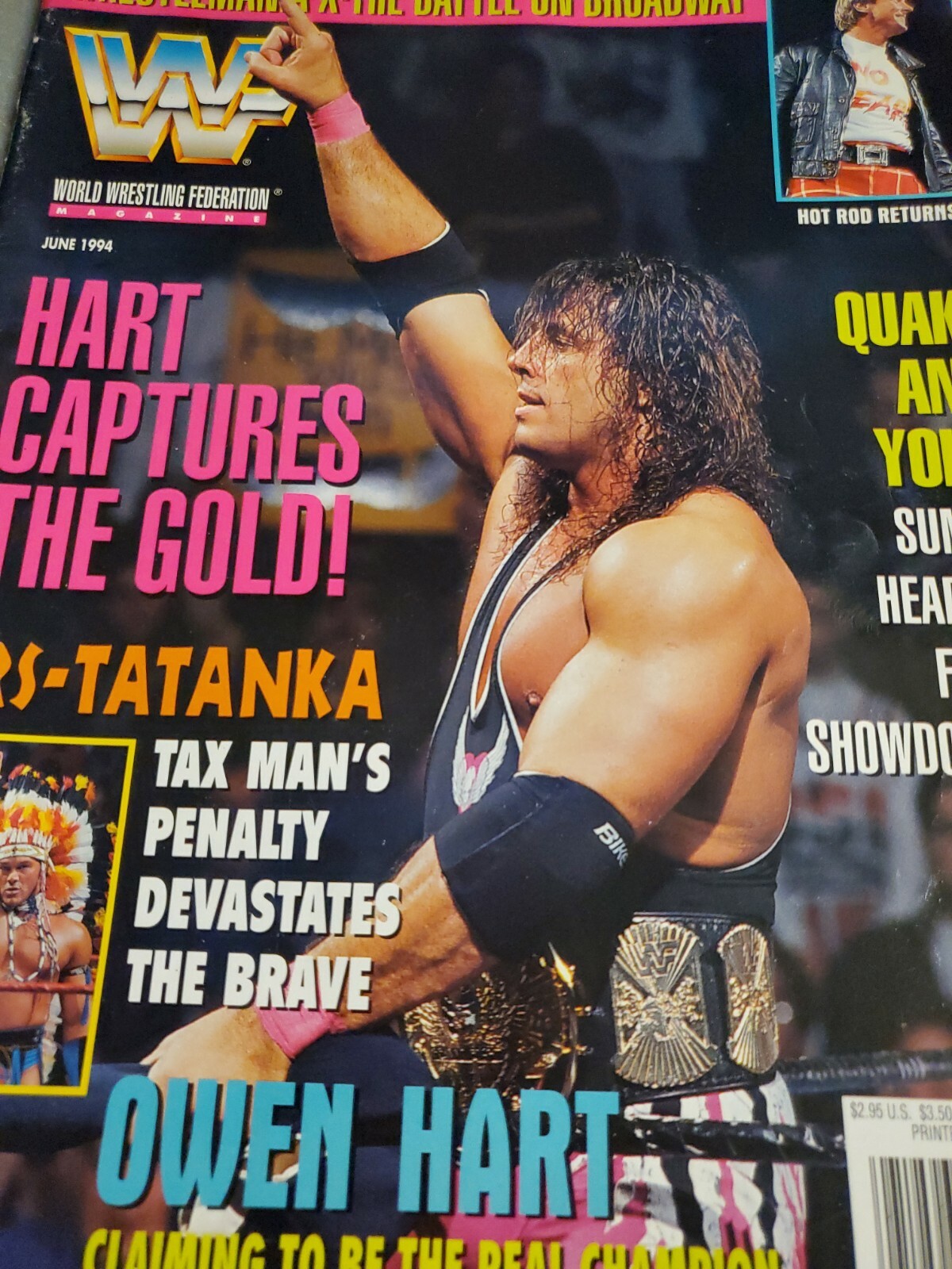 WWF World Wrestling Federation Magazine June 1994 Vol 13 Number 6 Does Not Apply