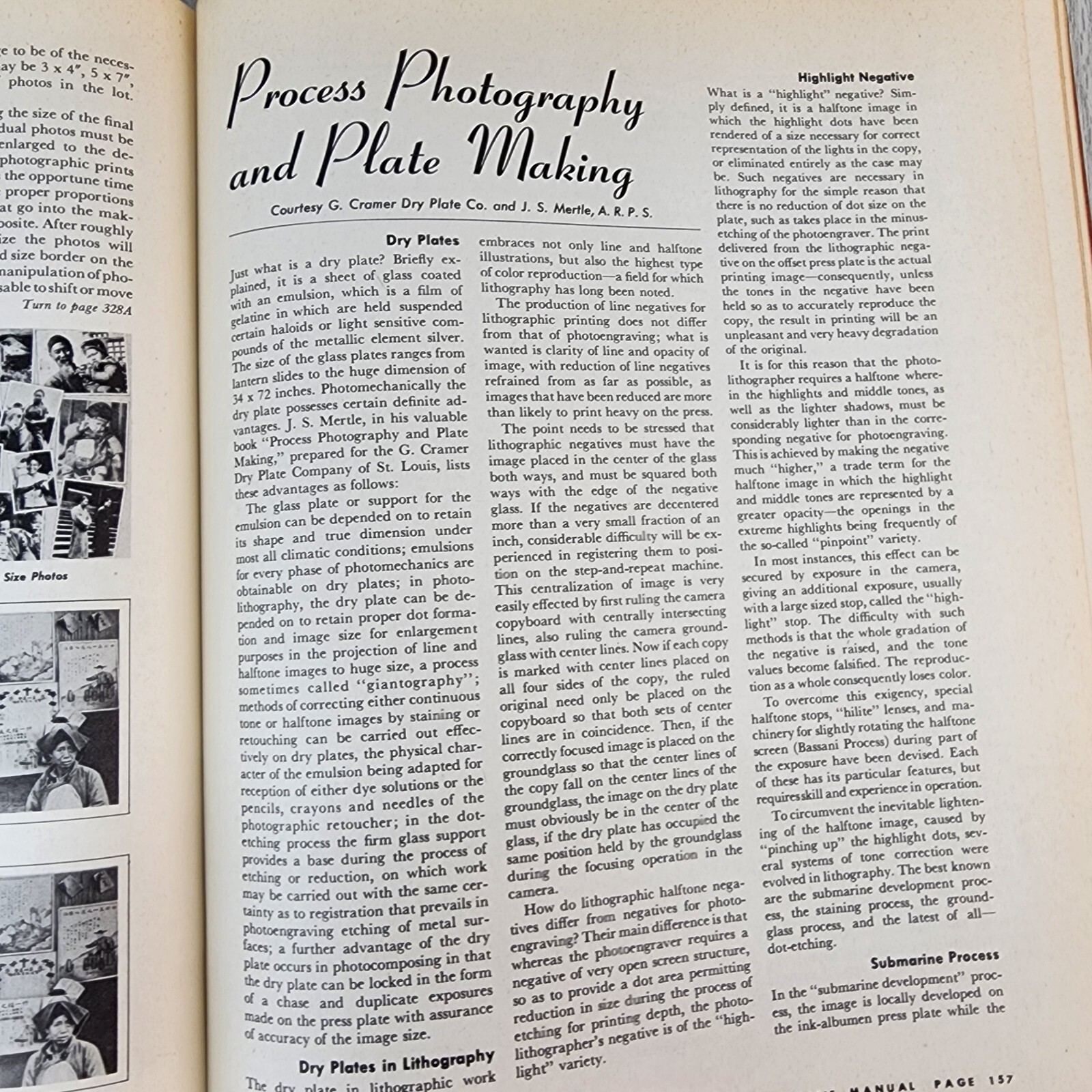 1940 VTG Book The Lithographers Manual W Selling Production Management 1st Ed.
