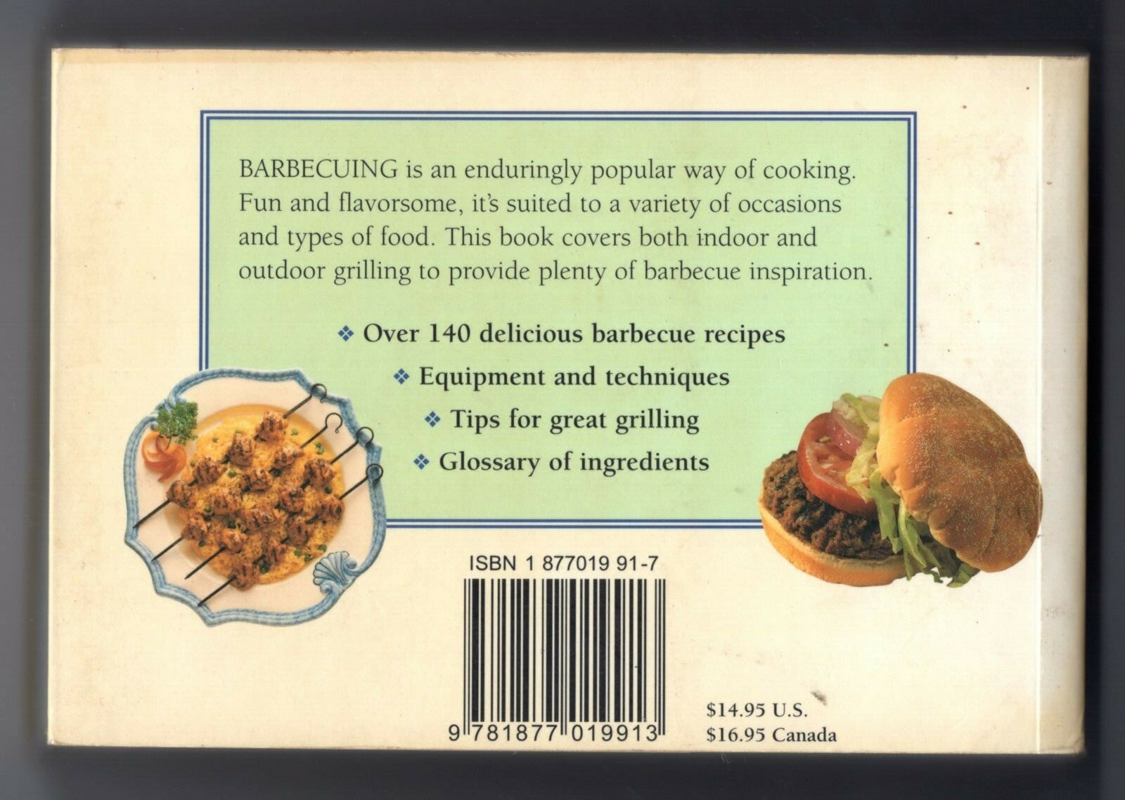 THE LITTLE GUIDES “BARBECUE”. OVER 140 RECIPES. 320 PAGES. VERY GOOD CONDITION.