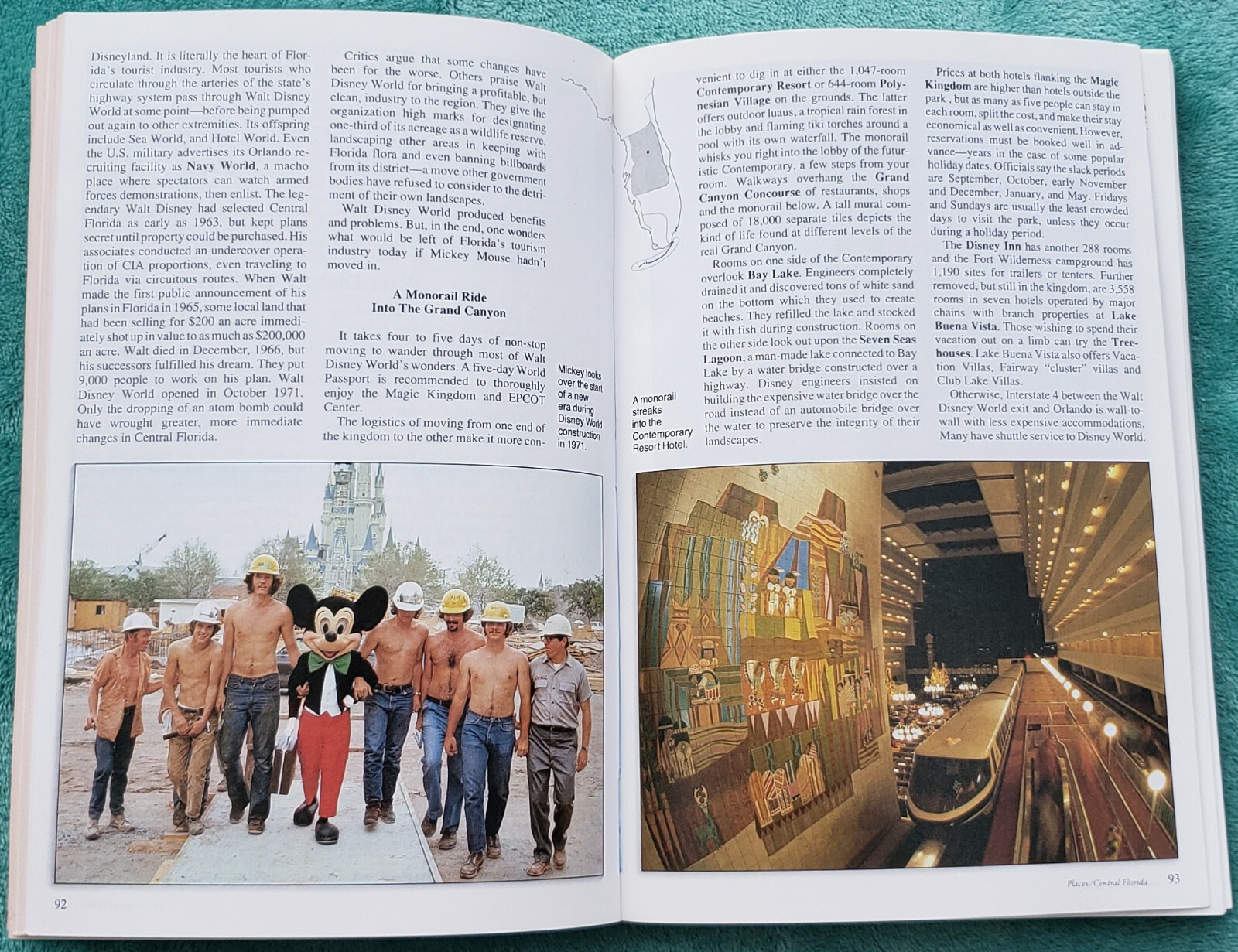 Insight Guides Florida 1991 Trade Paperback 400 Pages Of Great Florida Photos