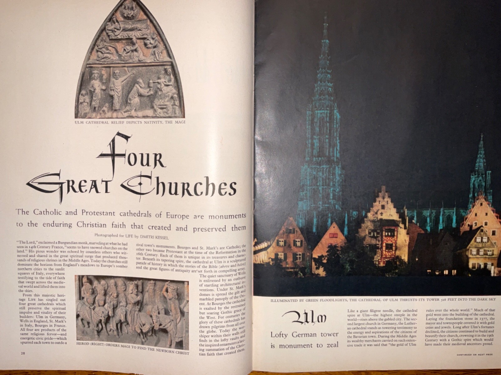 Life Dec 28 1953: Wizard of Oz-rare original drawings, 14 nations in Paris-NATO