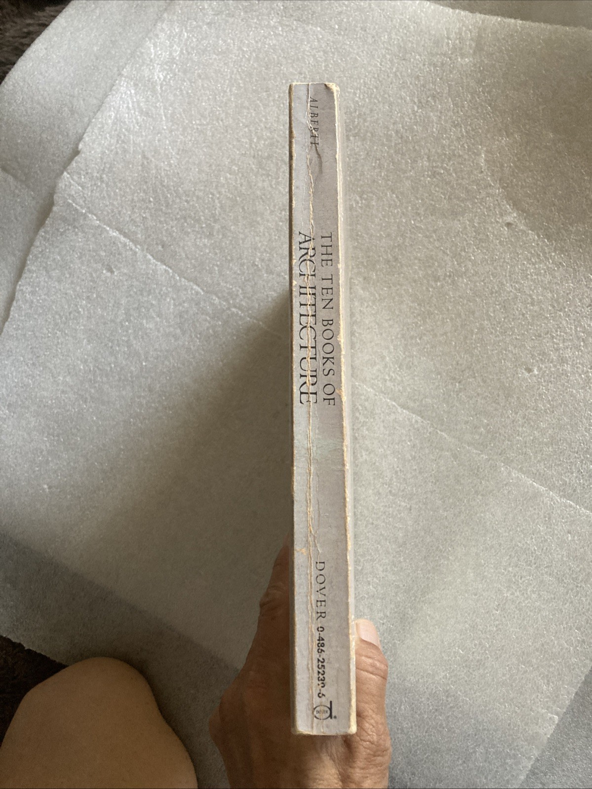 The Ten Books Of Architecture by Alberti, 1755 Leoni Edition paperback 1986