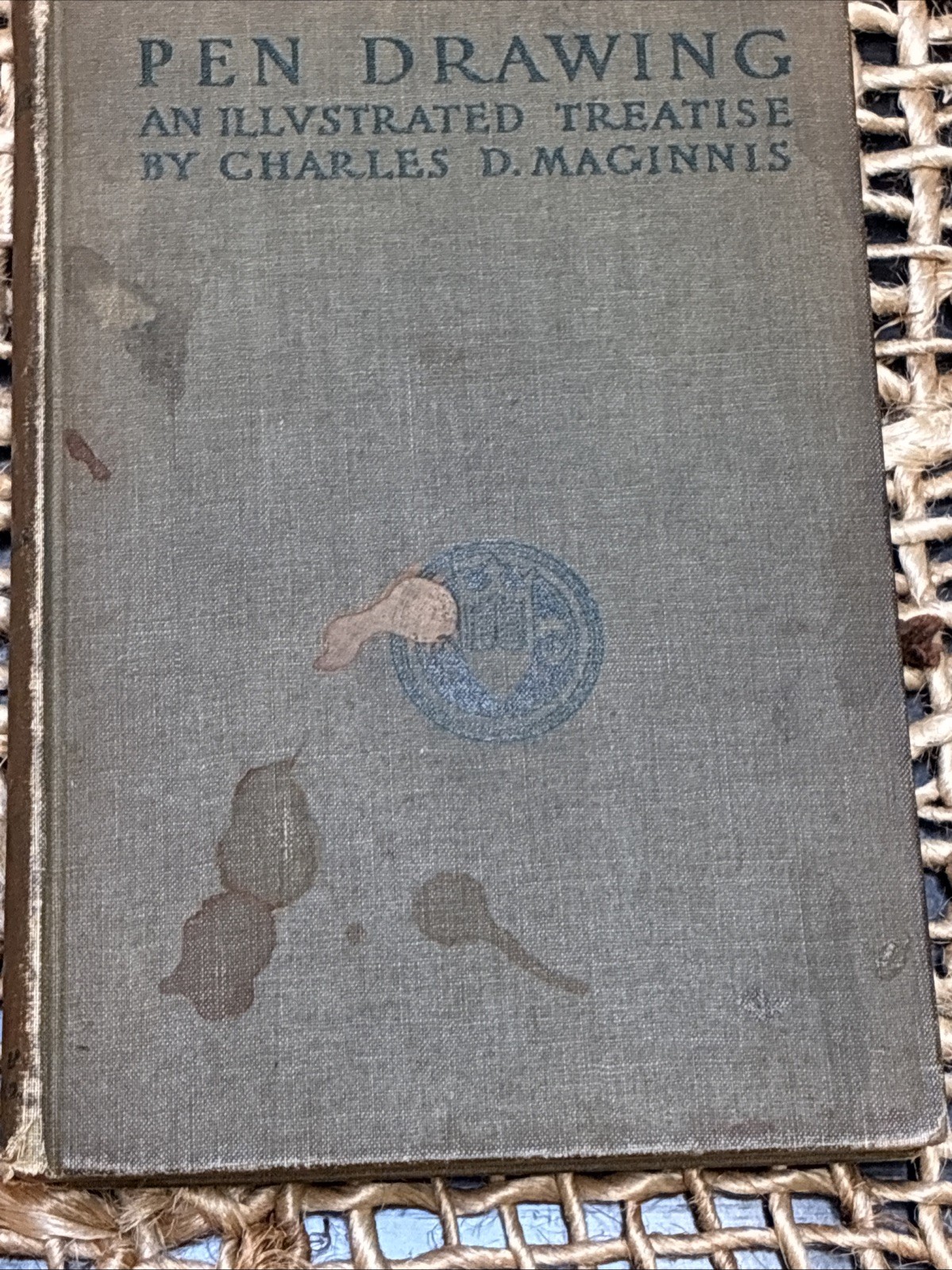 Pen Drawing: An Illustrated Treatise Charles D. Maginnis Rare Third Ed-1901 HB