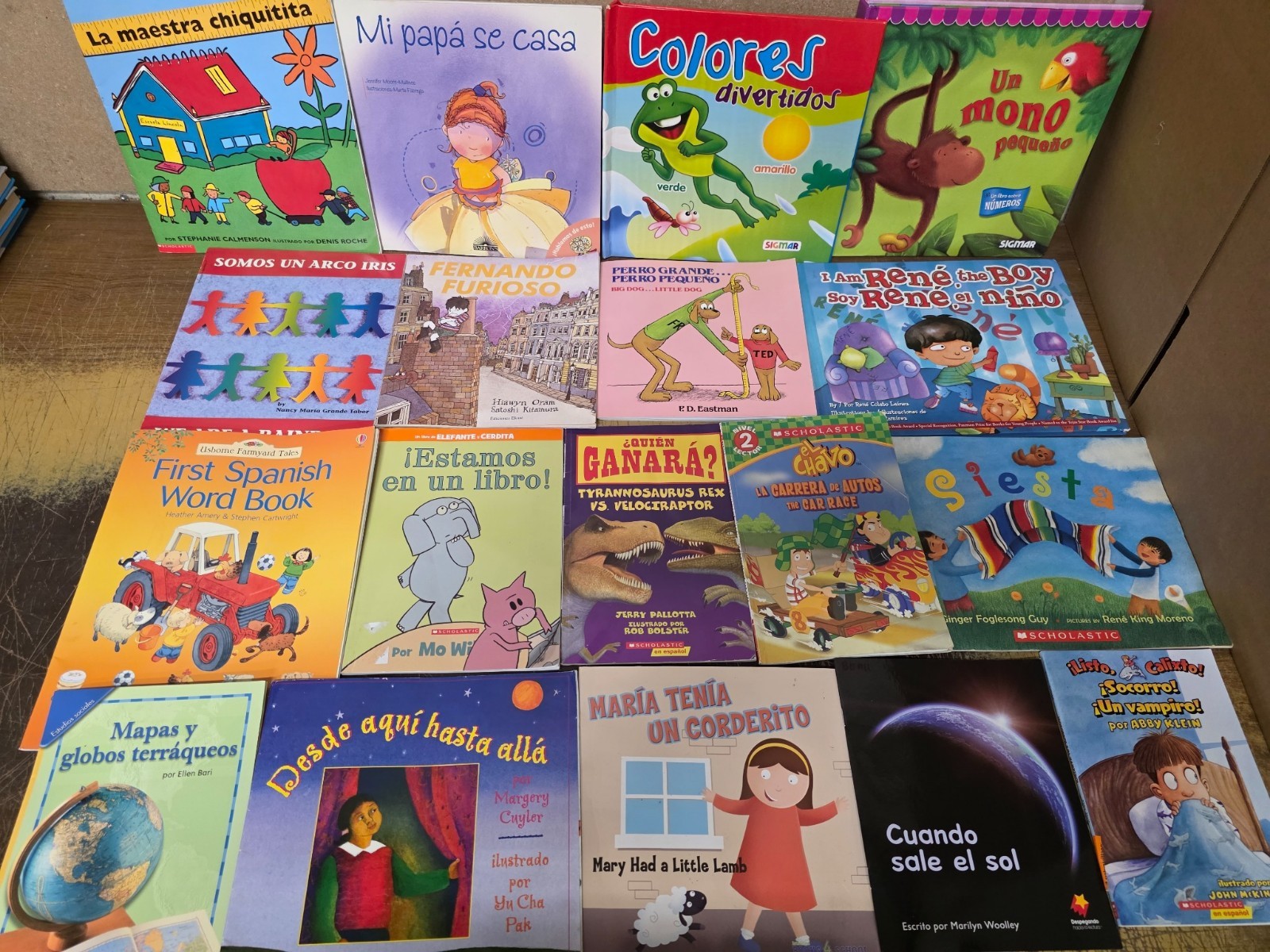 70 Spanish English Bilingual Children’s Books Lot Pre-K Elementary Learn Languag