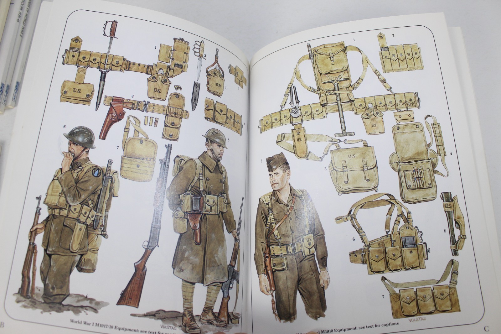 7 Boosk in the Opsrey Men At Arms Series – Nos. 34, 124, 139, 143, 159, 205, 213