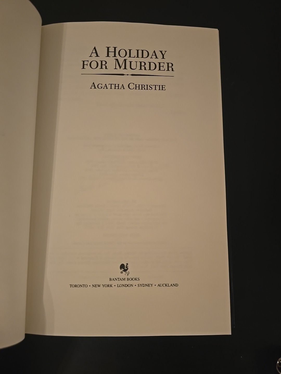 A Holiday for Murder The Agatha Christie Mystery Collection