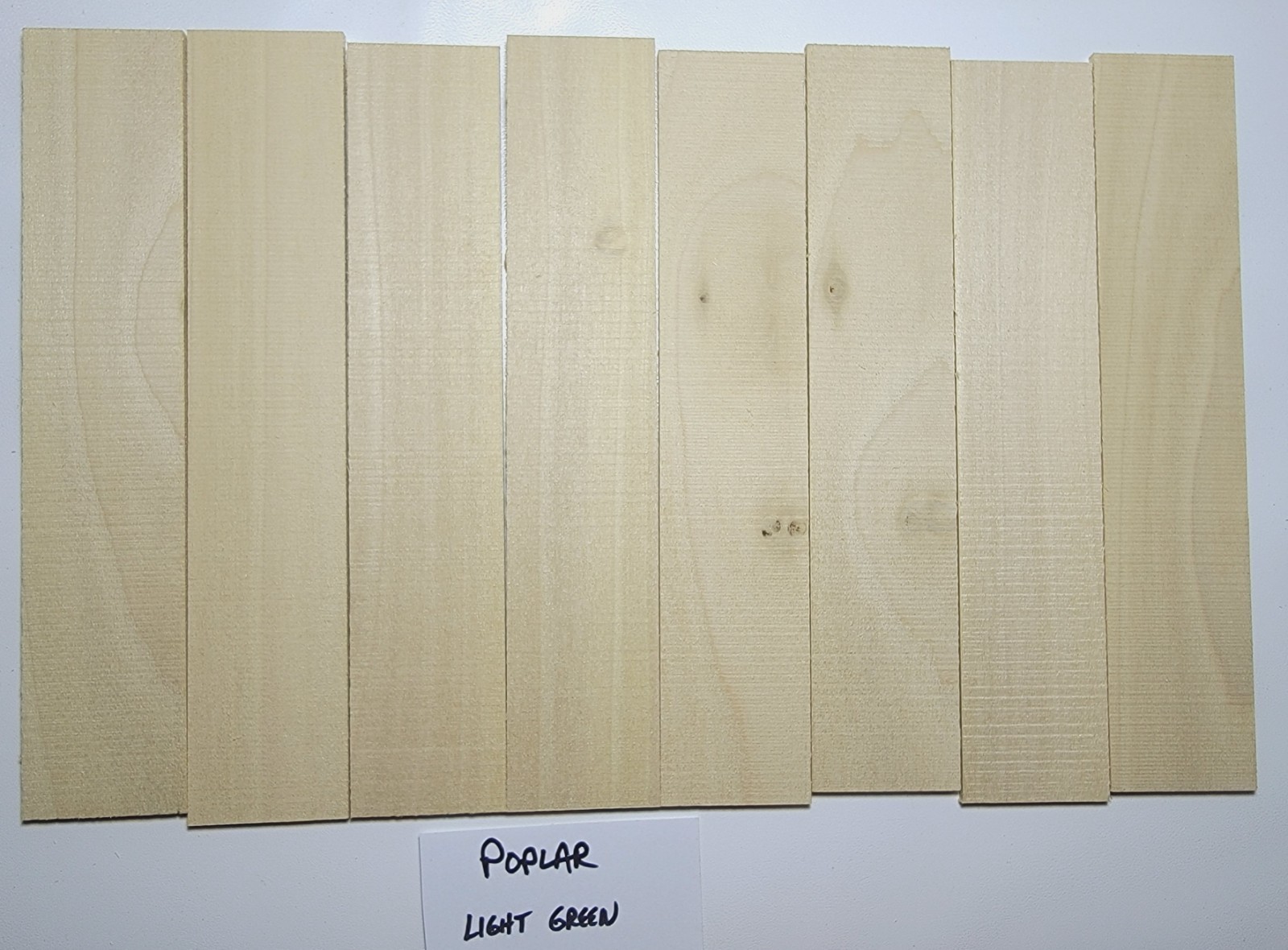 Unsanded Craft Wood, Knife Scales, Bookmarks U Pick Species 1/8″ x 1 5/8″ x 8″