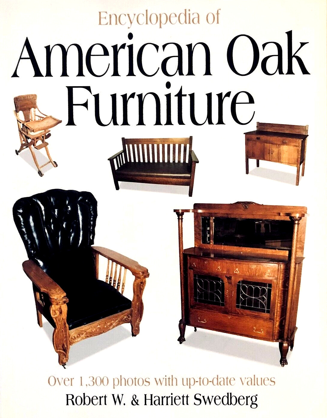 ENCYCLOPEDIA OF AMERICAN OAK FURNITURE (SOFTCOVER)—400 PAGES—ILLUSTRATED—XLNT