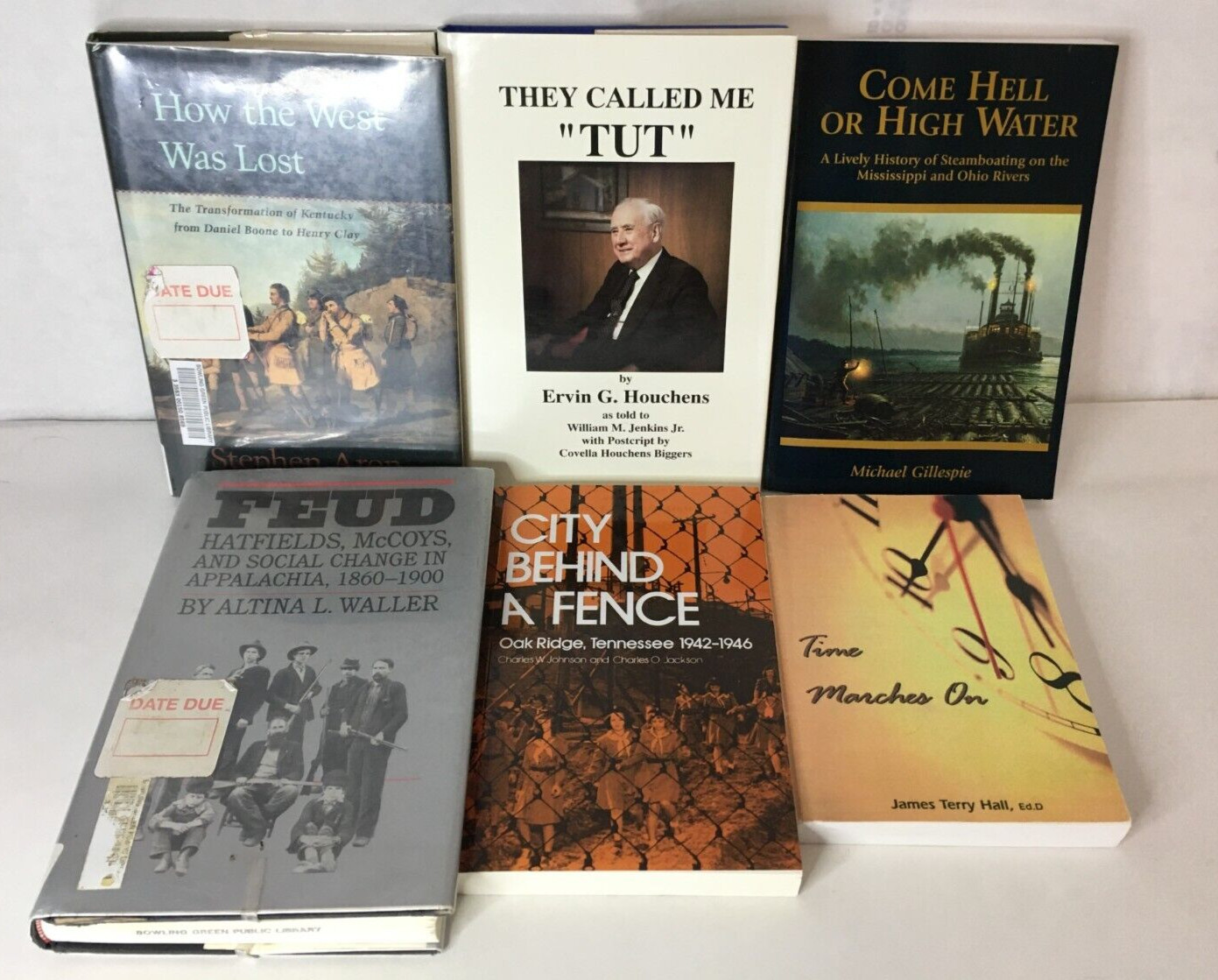 Book Lot of 6 – Regional American History – Kentucky Tennessee Mississppi Ohio