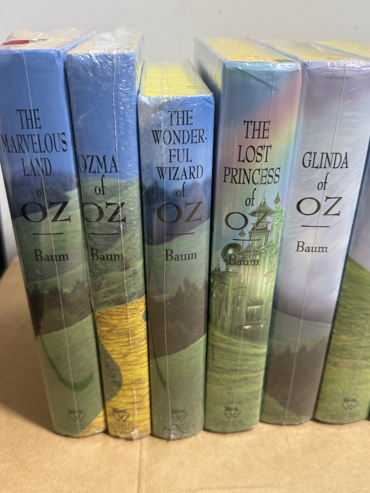 CHARLES WINTHROPE & SONS The Wizard of Oz L Frank Baum 12 of 15 Set SEALED NEW