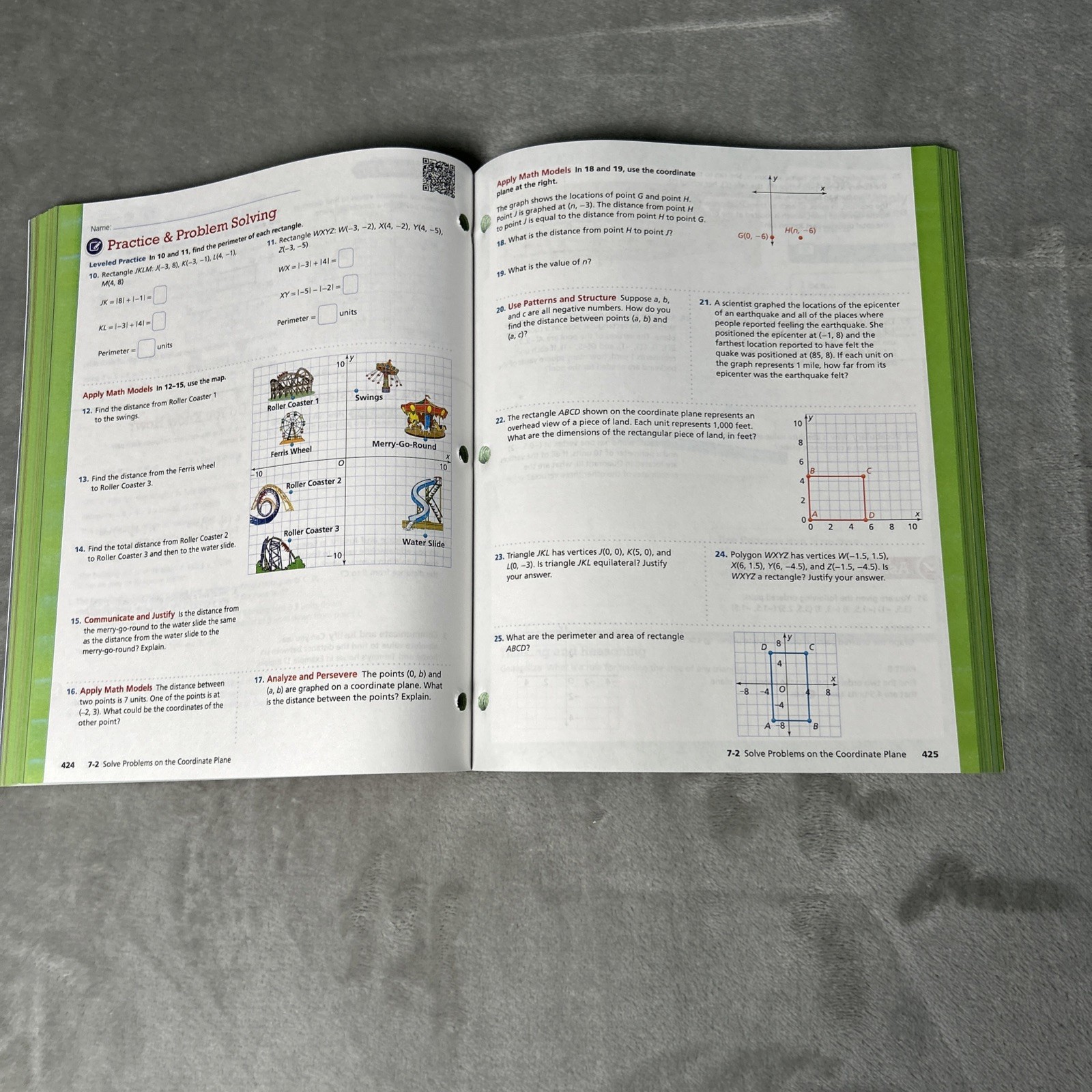 Grade 6 Envision Mathematics Florida BEST Student Edition Volume 2 2023 NEW
