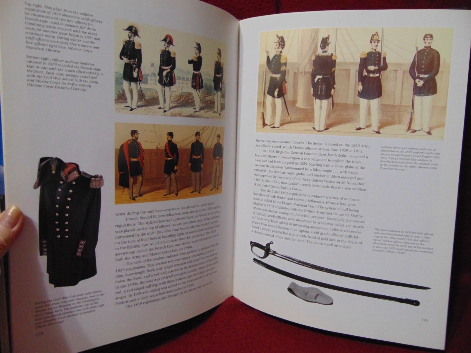 THE MARINES Marine Corps Heritage Foundation Cloth Cover (1998 HUGE HB)