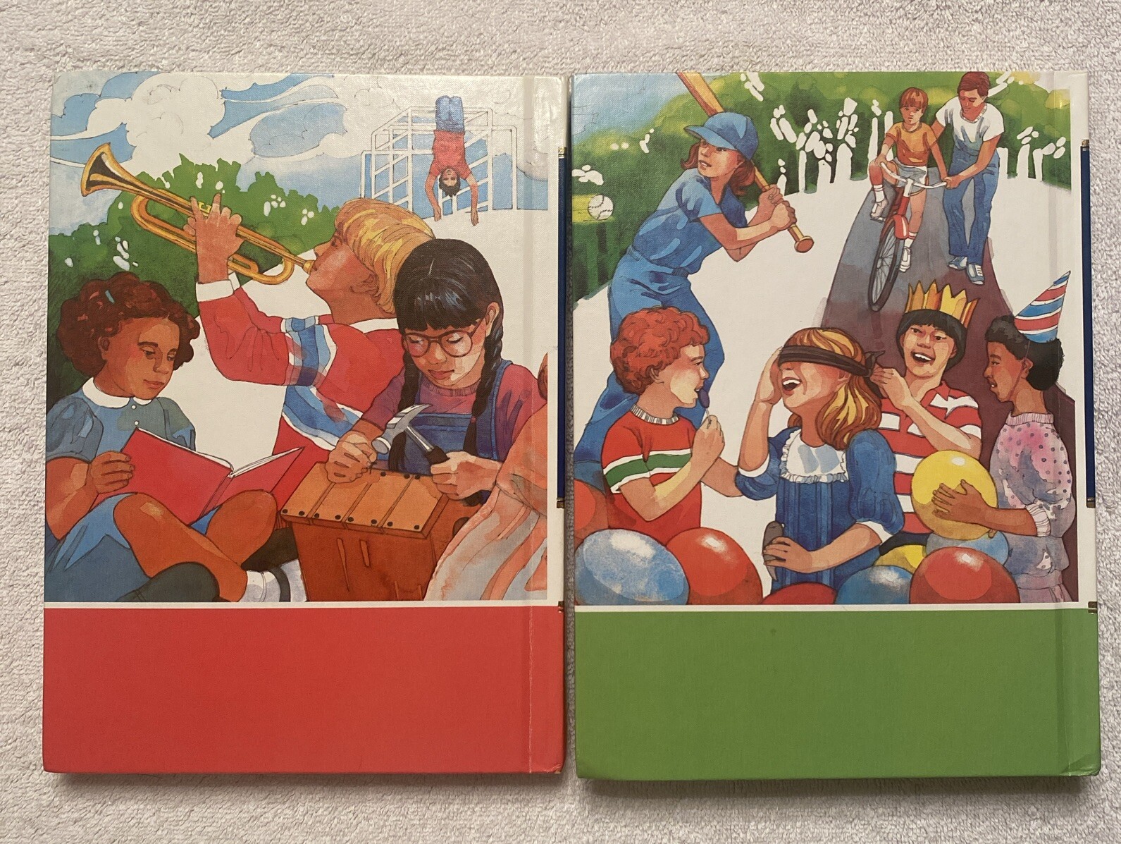 Childcraft How and Why Library Lot Of 7 Hardcover Volumes 2,3,4,7,8,14,15. 1988