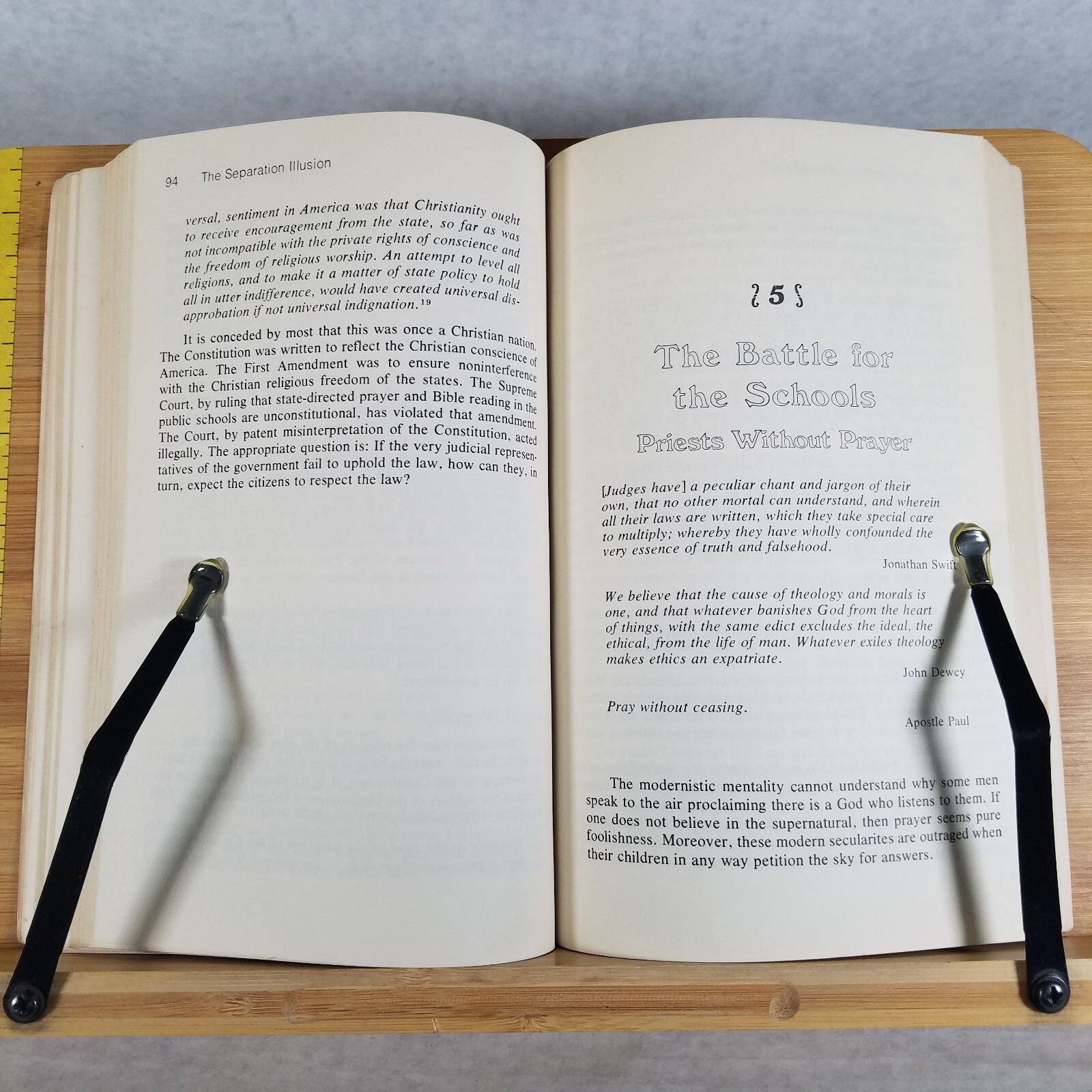 The Separation Illusion – Trade Paperback by John W. Whitehead