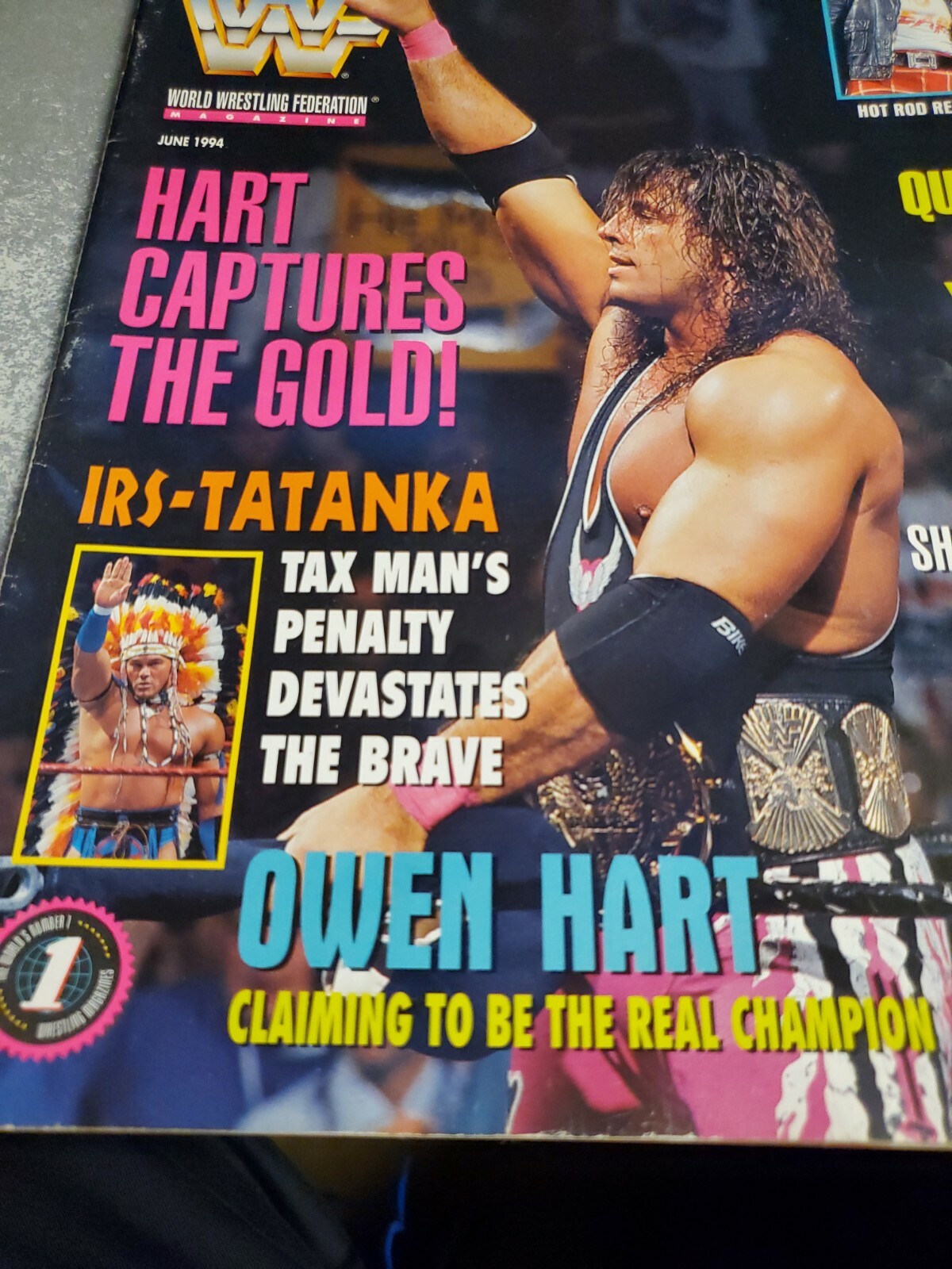 WWF World Wrestling Federation Magazine June 1994 Vol 13 Number 6 Does Not Apply