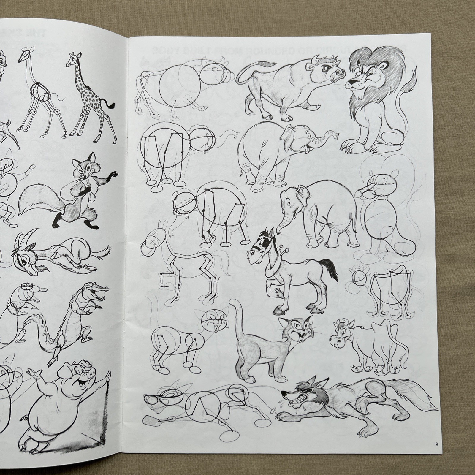 Animation by Preston Blair LEARN HOW TO DRAW ANIMATED CARTOONS 1950’s VTG Book +