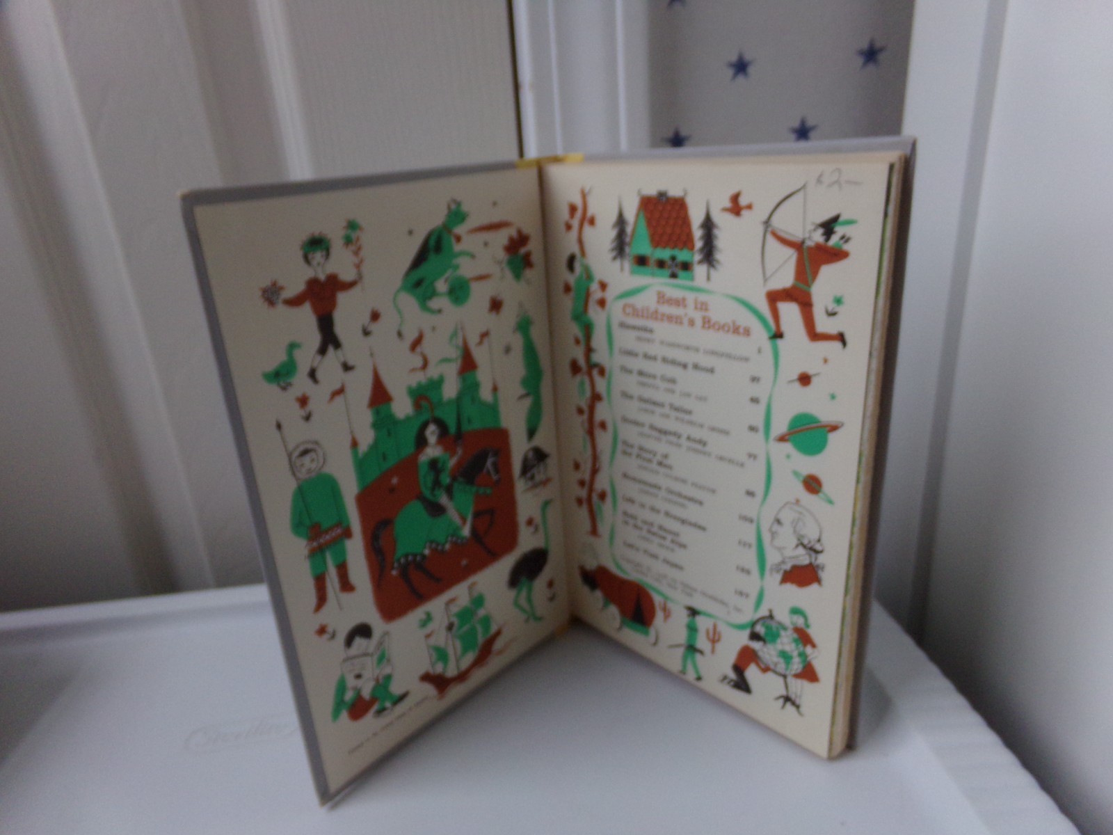 #7 Best in Children’s Books Vtg Henry Wadsworth Longfellow Hiawatha Japan ’58