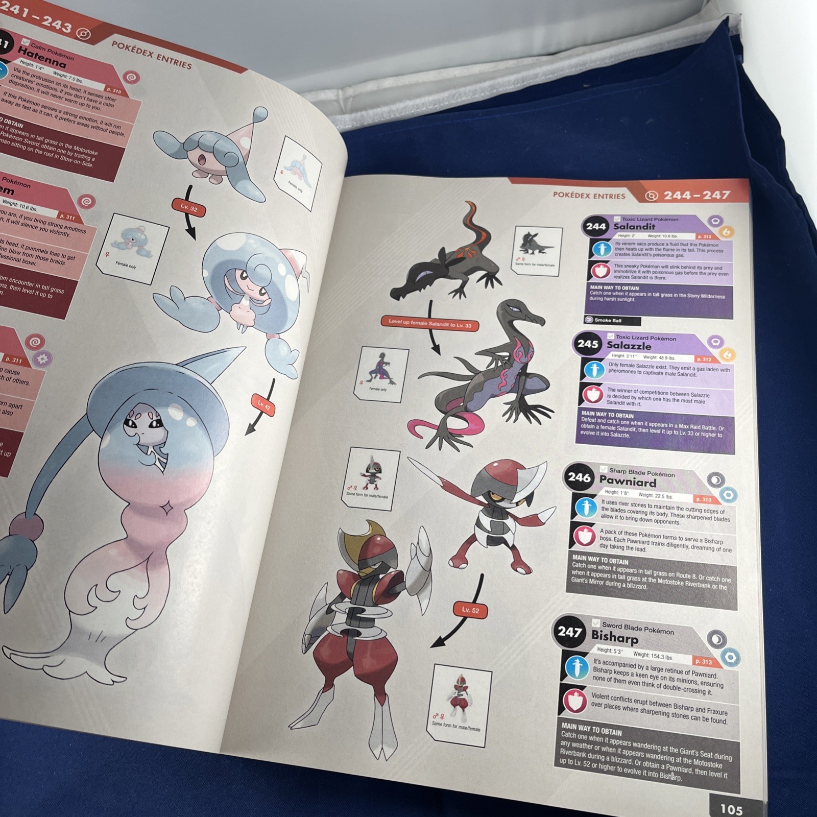Pokemon Pokedex Guide Book Official Galar Region Pokédex 2019 480 Pages