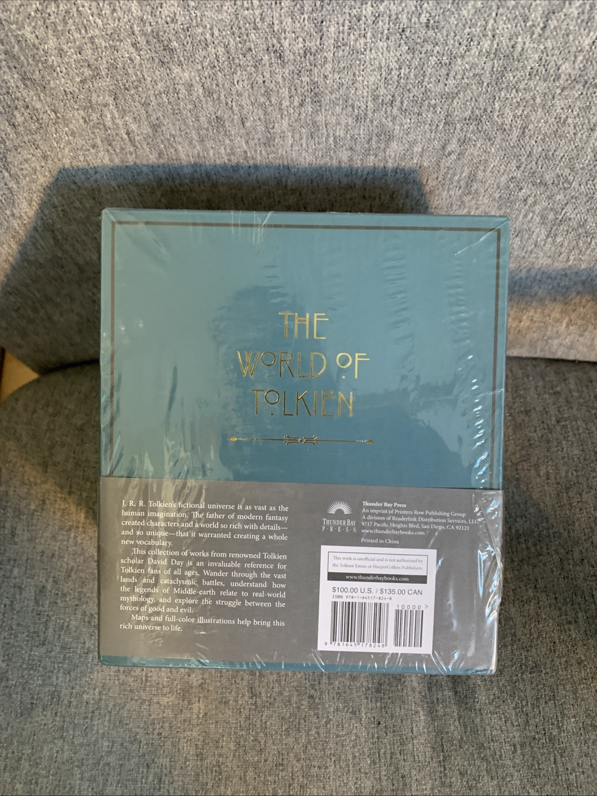 World of Tolkien SevenBook Set by David Day Faux Leather Bound Books G2U