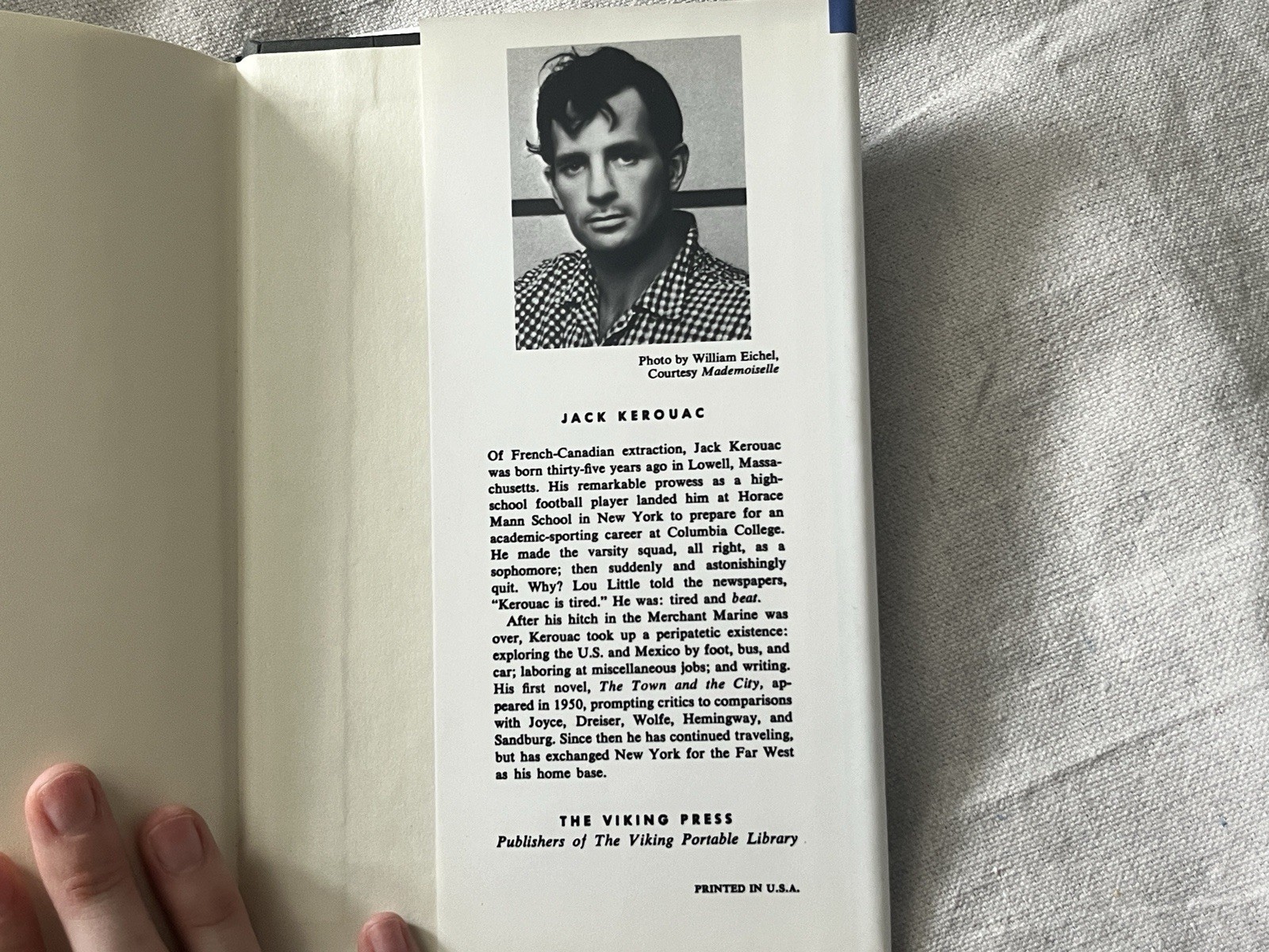 On The Road: A Novel By Jack Kerouac, Hardcover, First Edition, Facsimile 1957