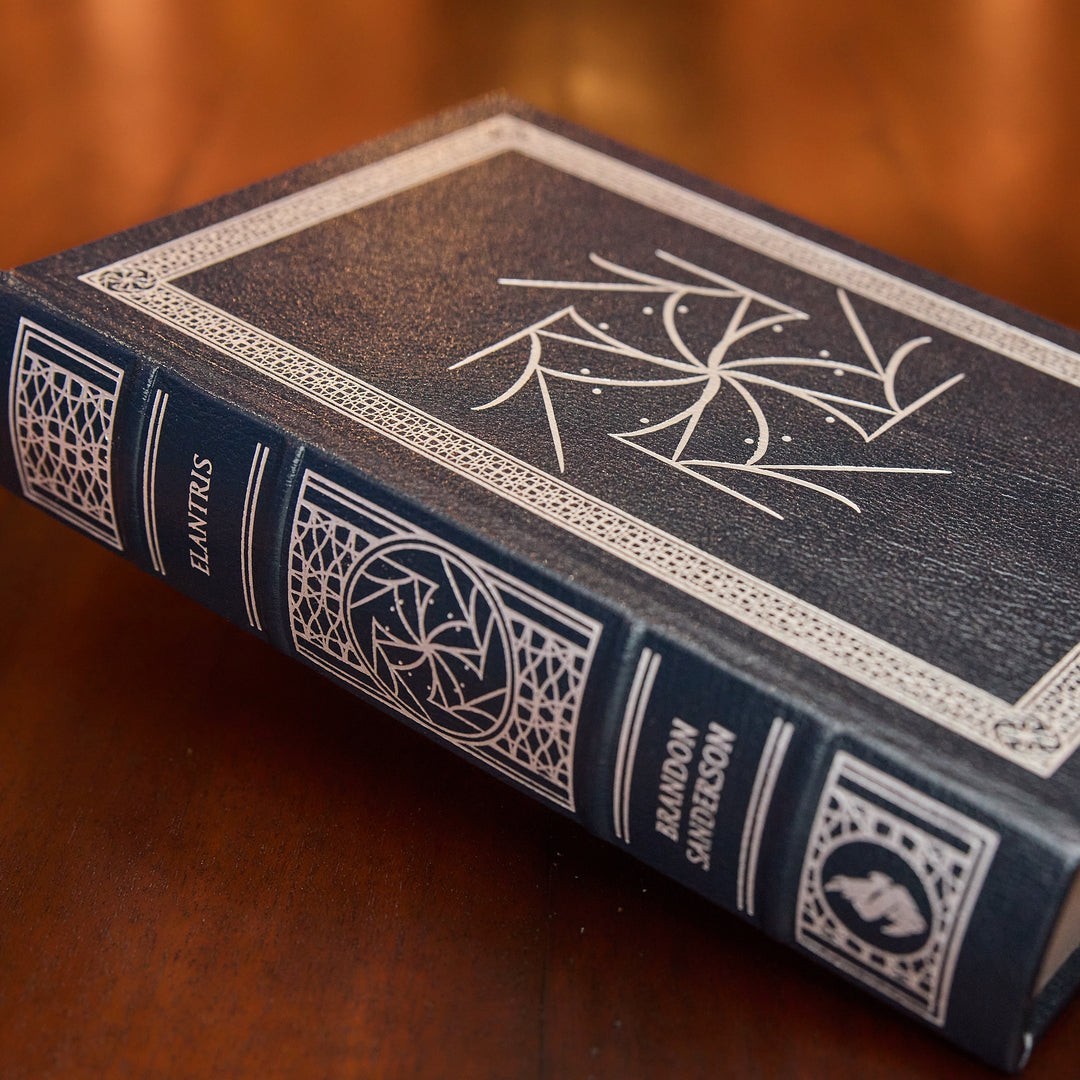 SIGNED & SEALED Elantris Dragonsteel Leatherbound