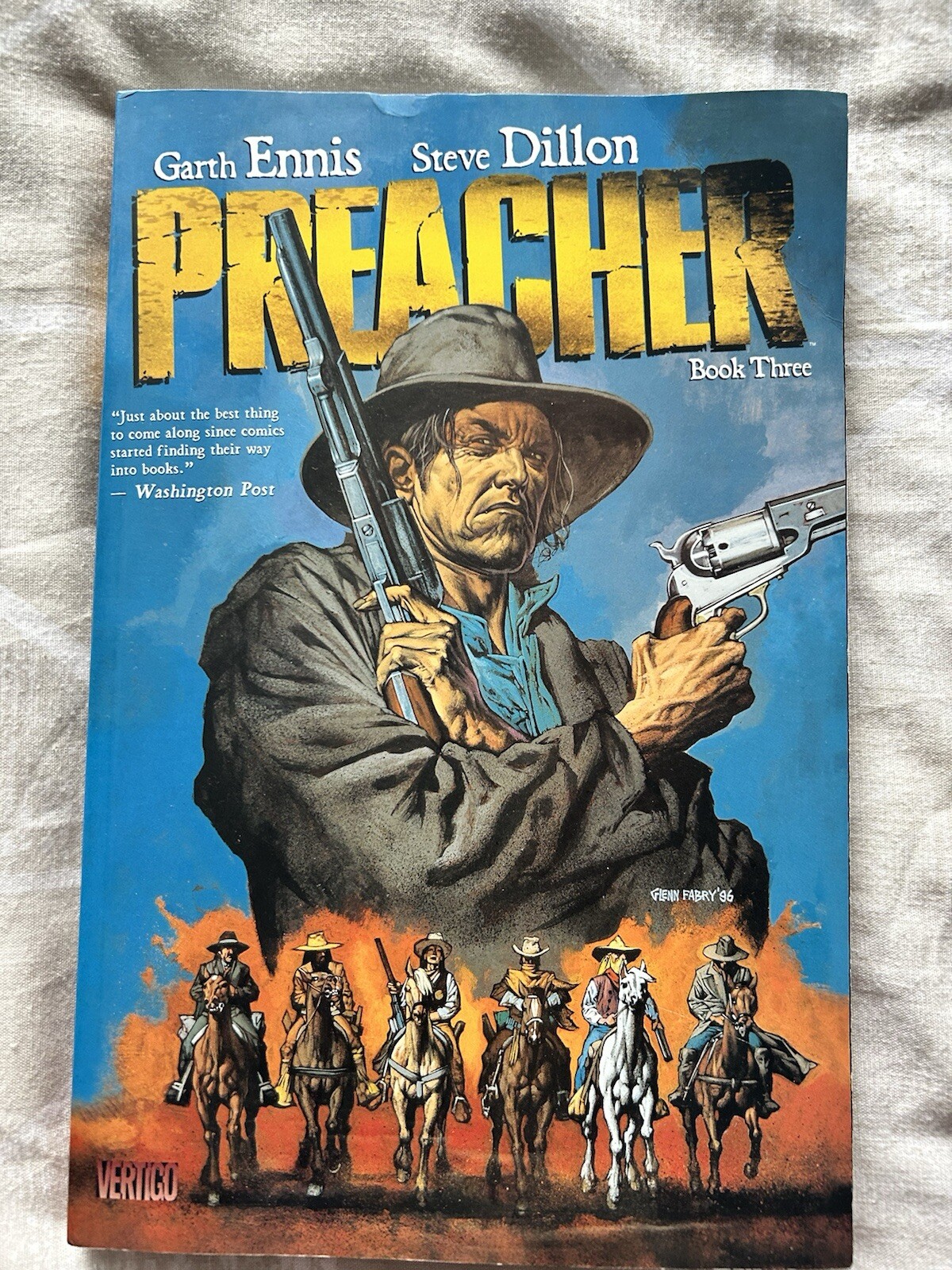 PREACHER BOOK 3 GRAPHIC NOVEL (352 Pages) Collects 27-33, Saint of Killers 1-4