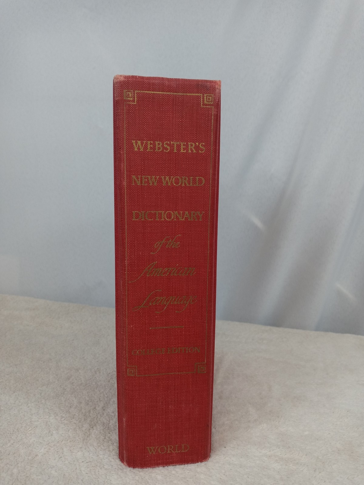 Webster’s New World Dictionary of the American Language Vintage College Edition