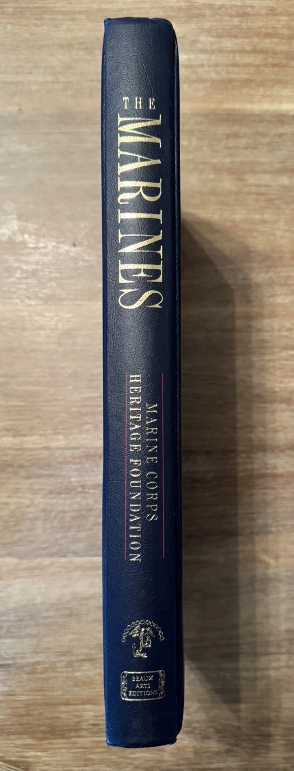 The Marines Deluxe Hardcover 2012 Marine Corps Heritage Foundation Book