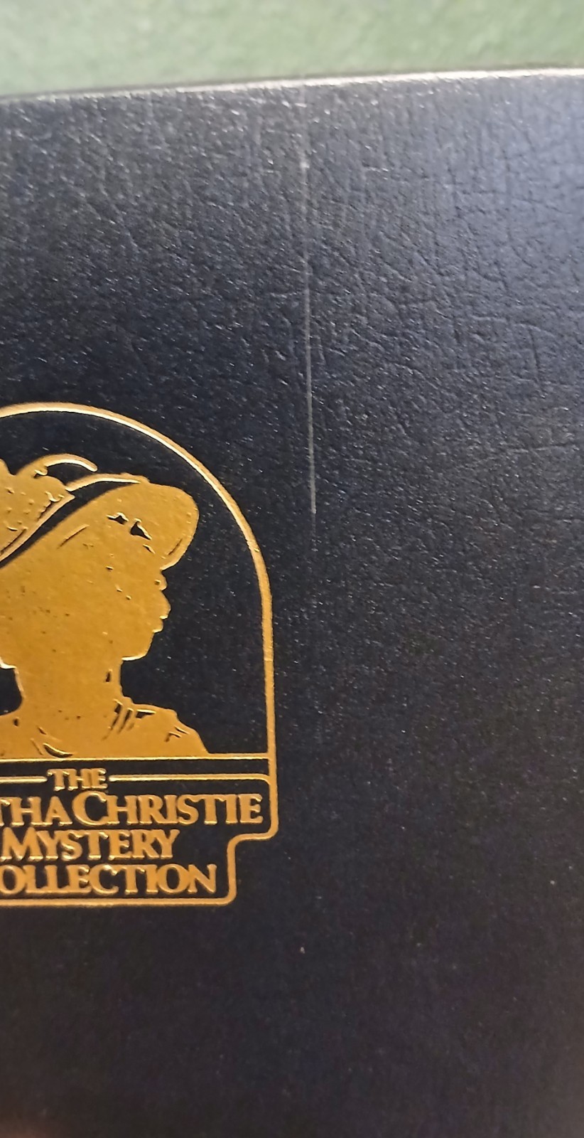 5 Agatha Christie Bantam Leatherette Miss Marple books