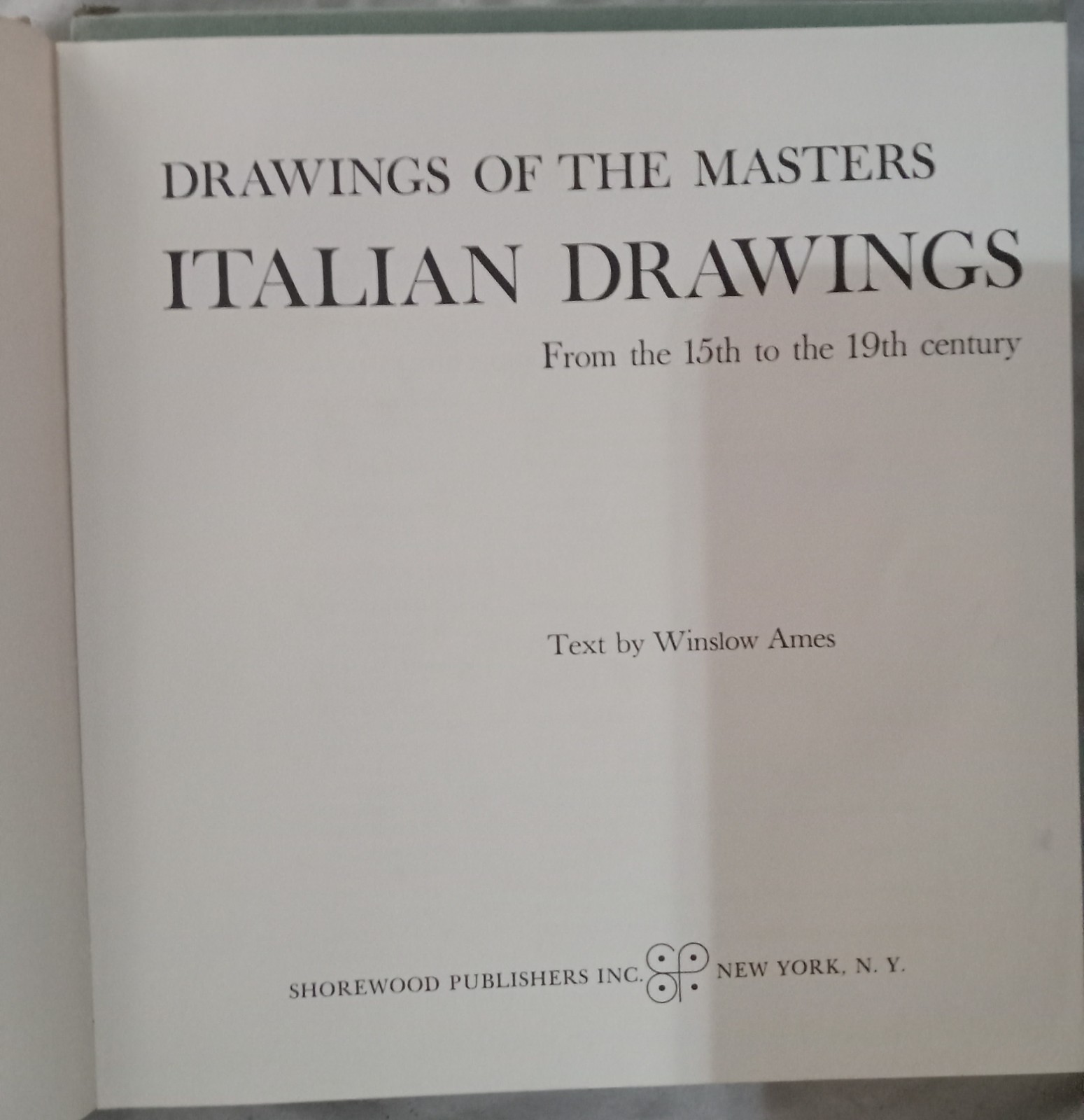 Vintage 1963-1965 Drawings of the Masters Book Set Lot of 5 Shorewood Slipcases