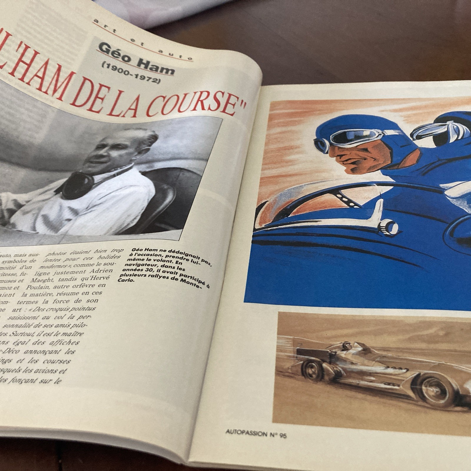 Auto Passion Review No. 95 1994 Alpine A310 V6 Triumph Herald Peugeot 404 Etc