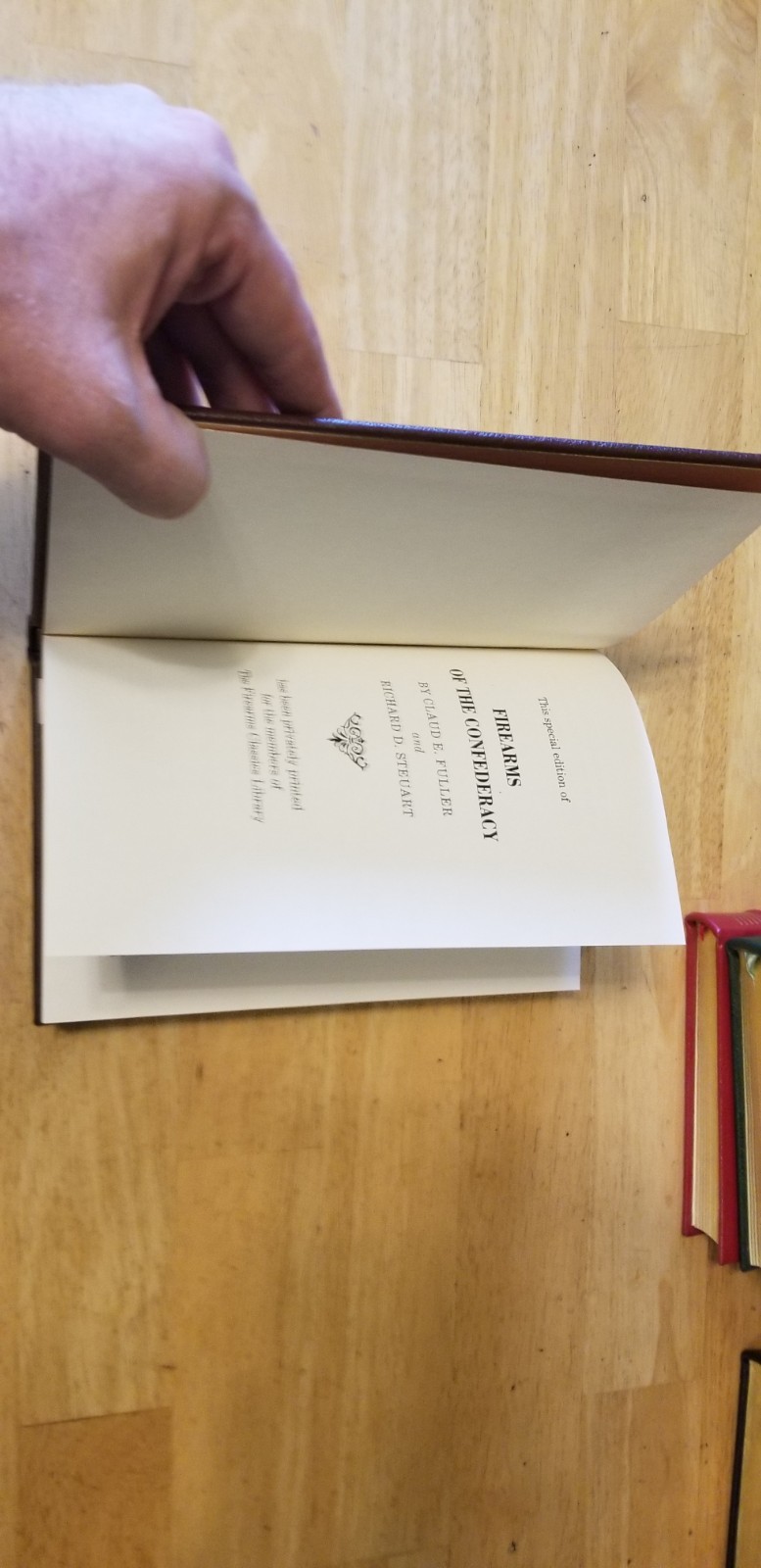 Firearms Classic Library Collection-Lot Of 6 Leather-bound Books