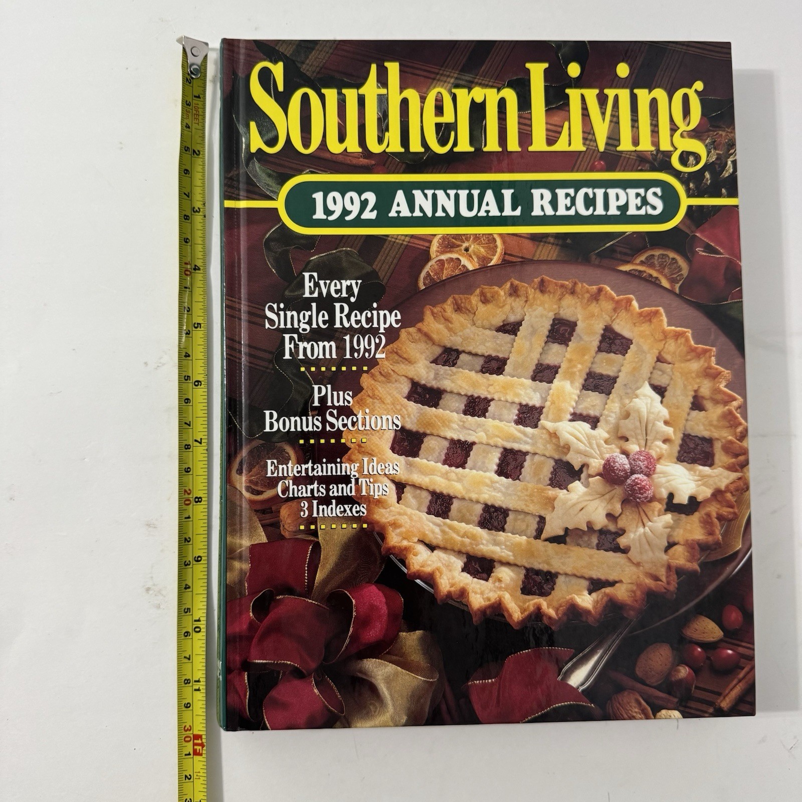 Southern Living 1992 Annual Recipes Cookbook -Every Recipe from 1992, 368 Pages