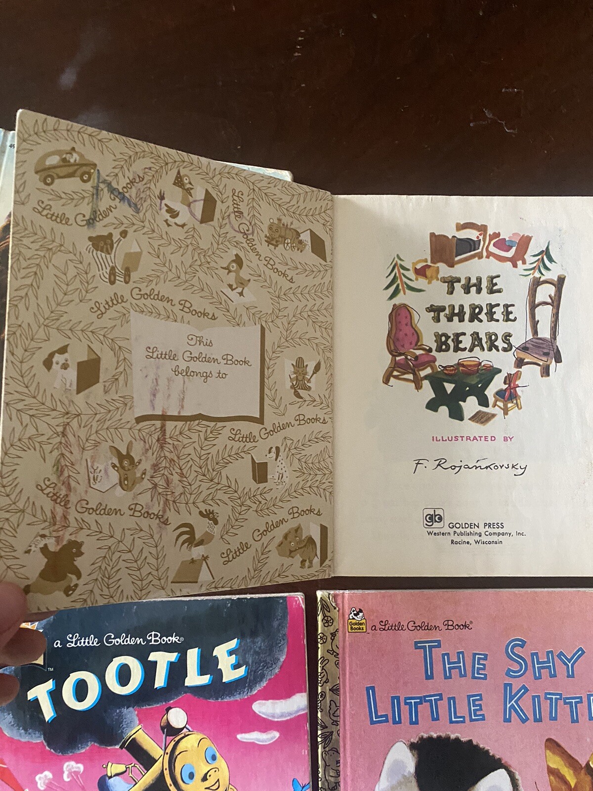 Little Golden Books Lot Of 16 Books: Wizard Of Oz, Pussy Willow, Tootle, Etc.