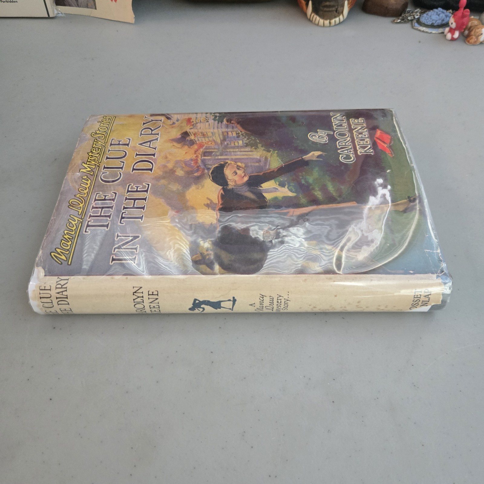 Nancy Drew #7 THE CLUE IN THE DIARY by Carolyn Keene 1932 HCDJ