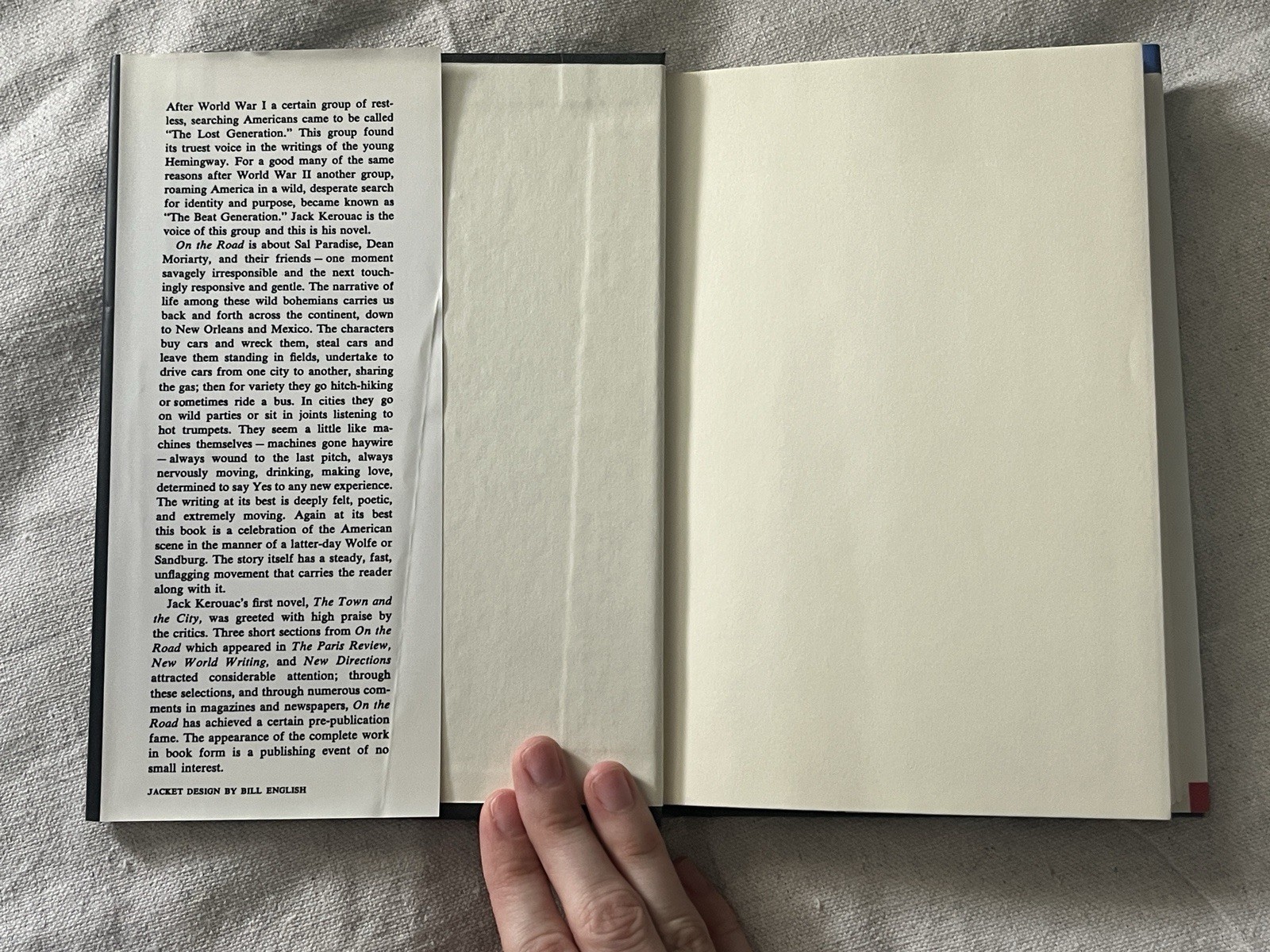 On The Road: A Novel By Jack Kerouac, Hardcover, First Edition, Facsimile 1957