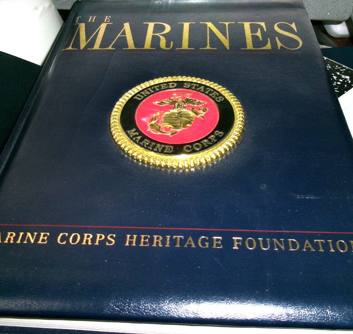 THE MARINES Marine Corps Heritage Foundation ILLUSTRATED BOOK 1998 LARGE