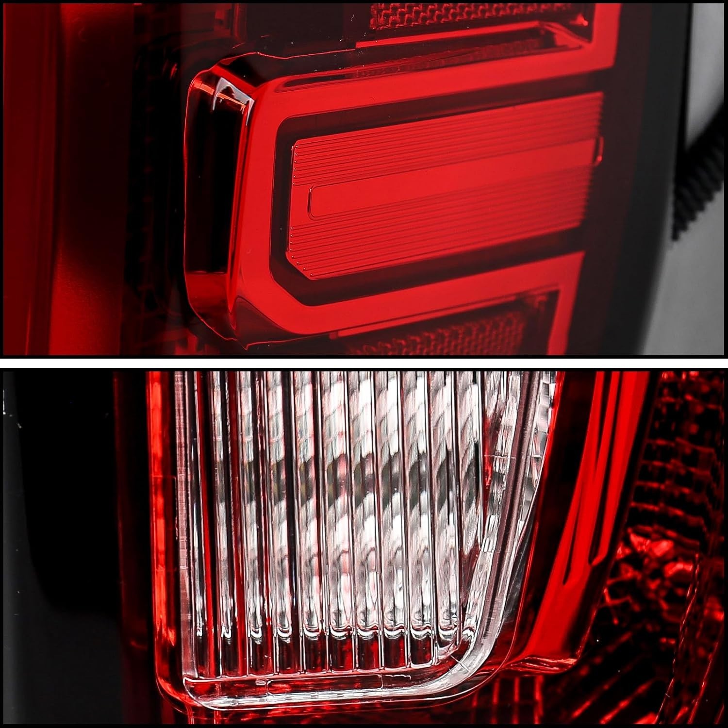Full LED Tail Light Assembly Compatible with GMC Sierra 1500/2500HD/3500HD 2019-