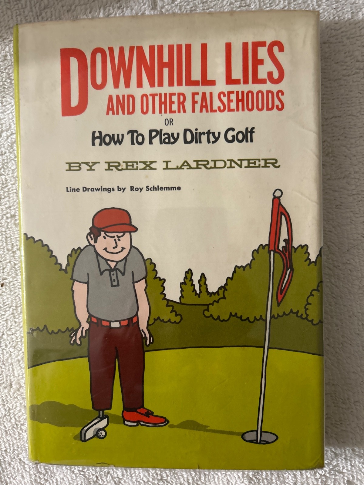 3 Funny vintage golf books 1967, 1973 &2005