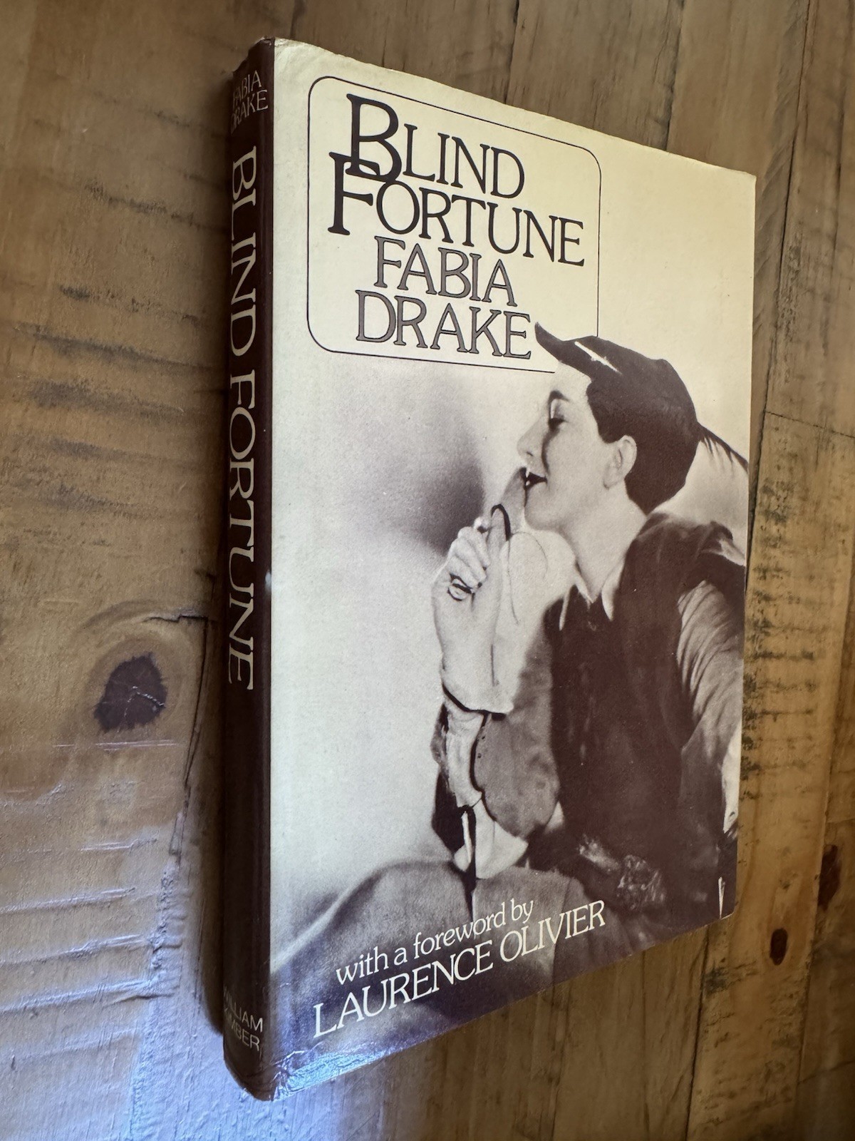 Blind Fortune – Fabia Drake Signed 1st Edition Book From 1978